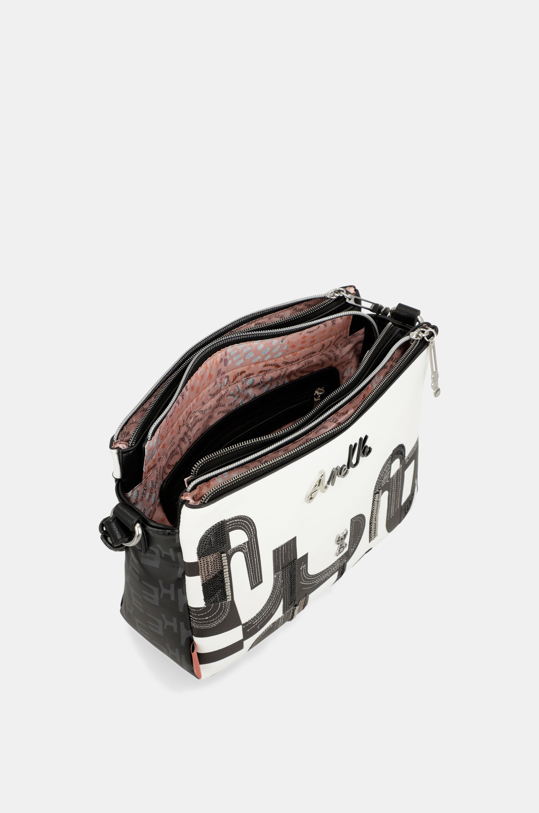 Nature Sixties 3-compartment crossbody bag