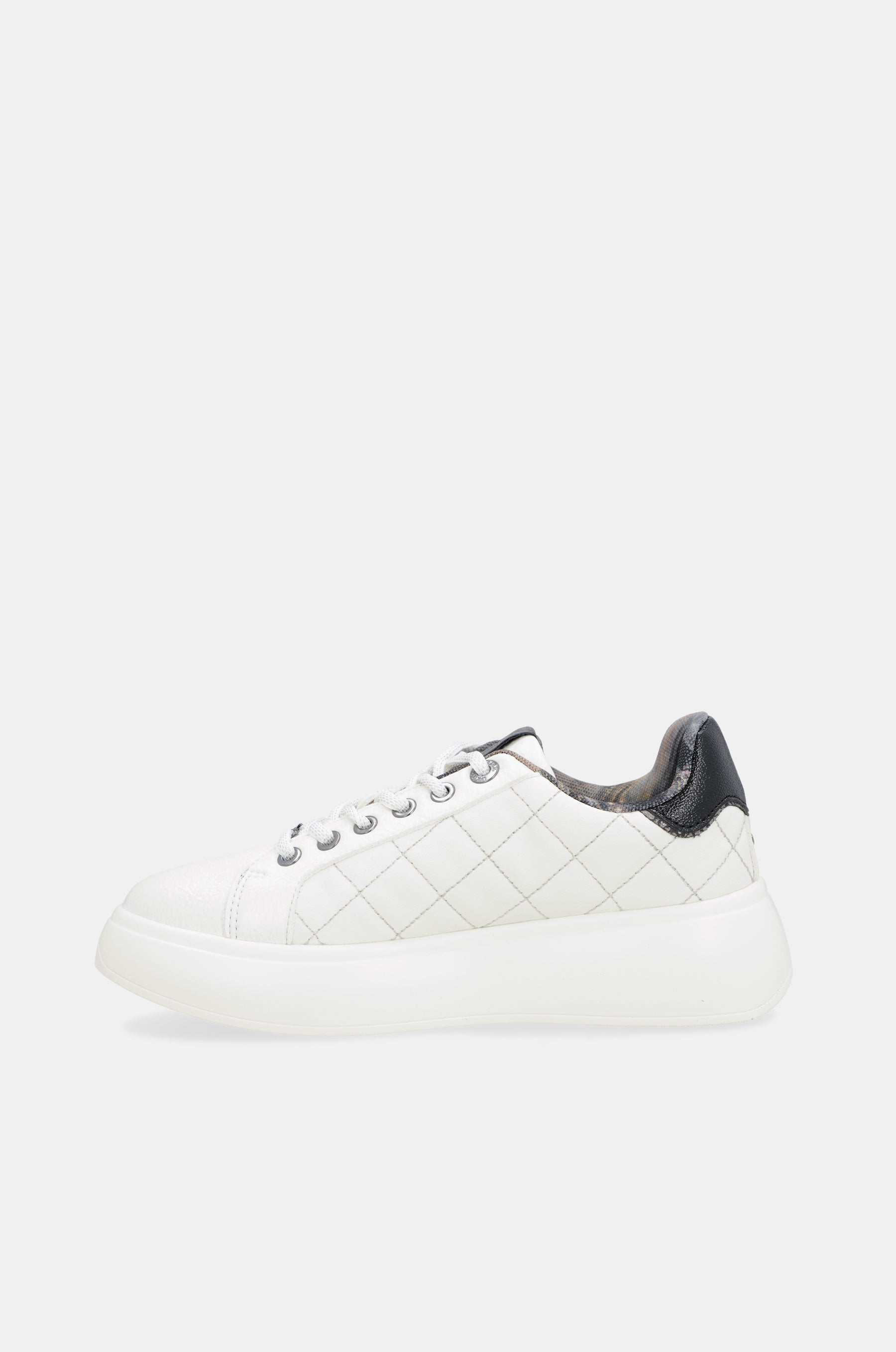 Casual white sneakers