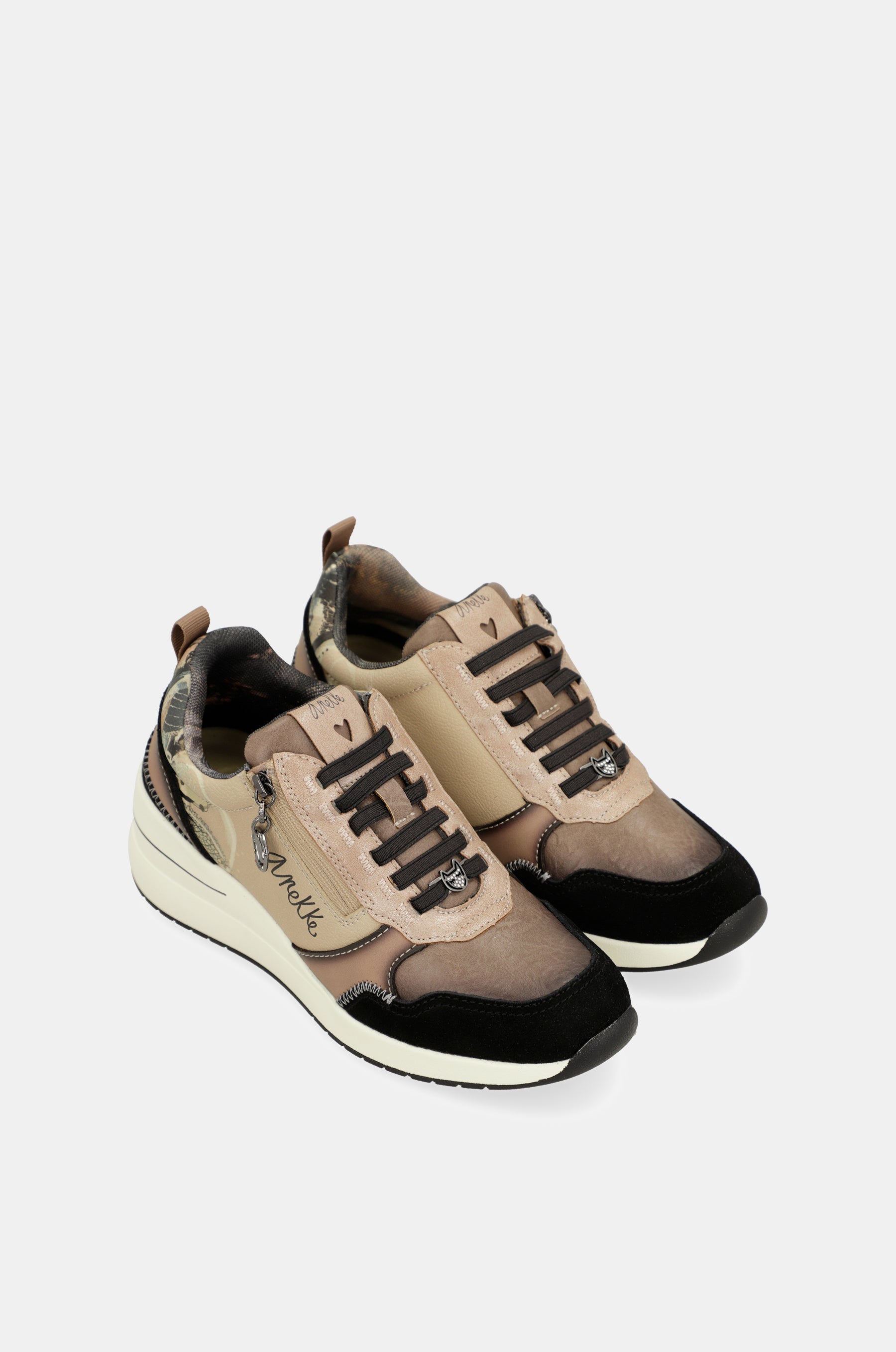 Dreams multicoloured wedge sneakers