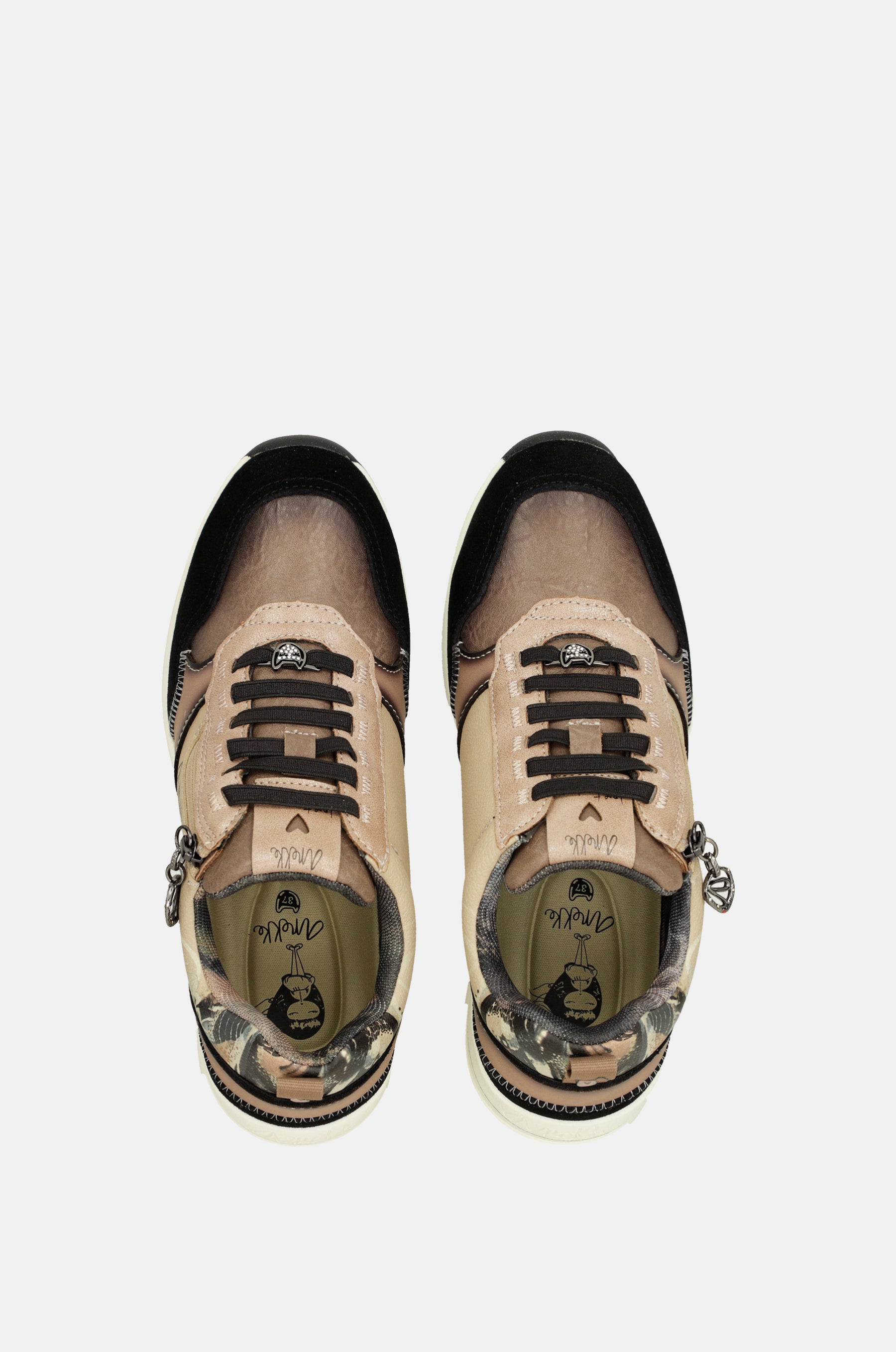 Dreams multicoloured wedge sneakers