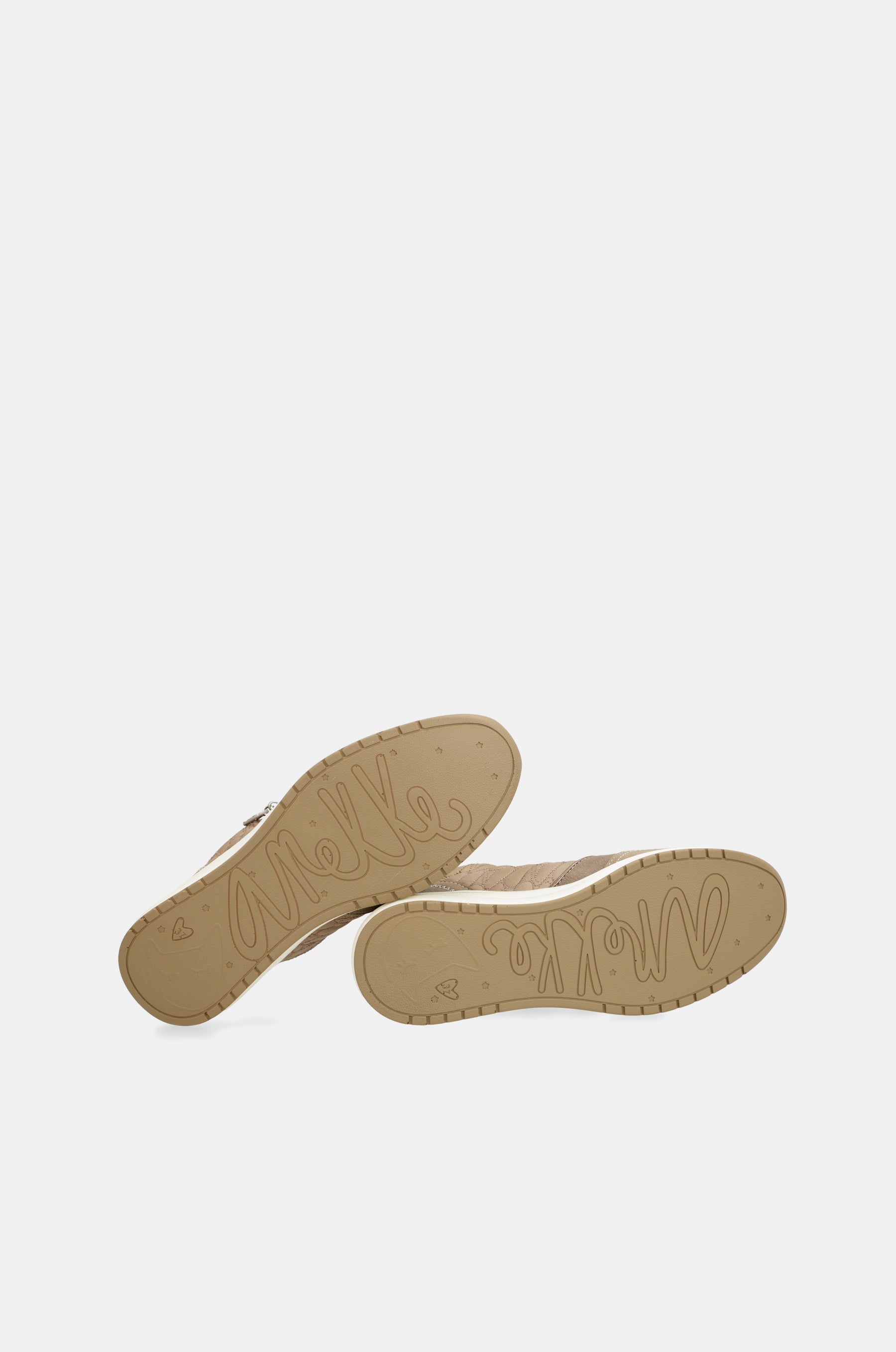 Dreams brown wedge sneakers