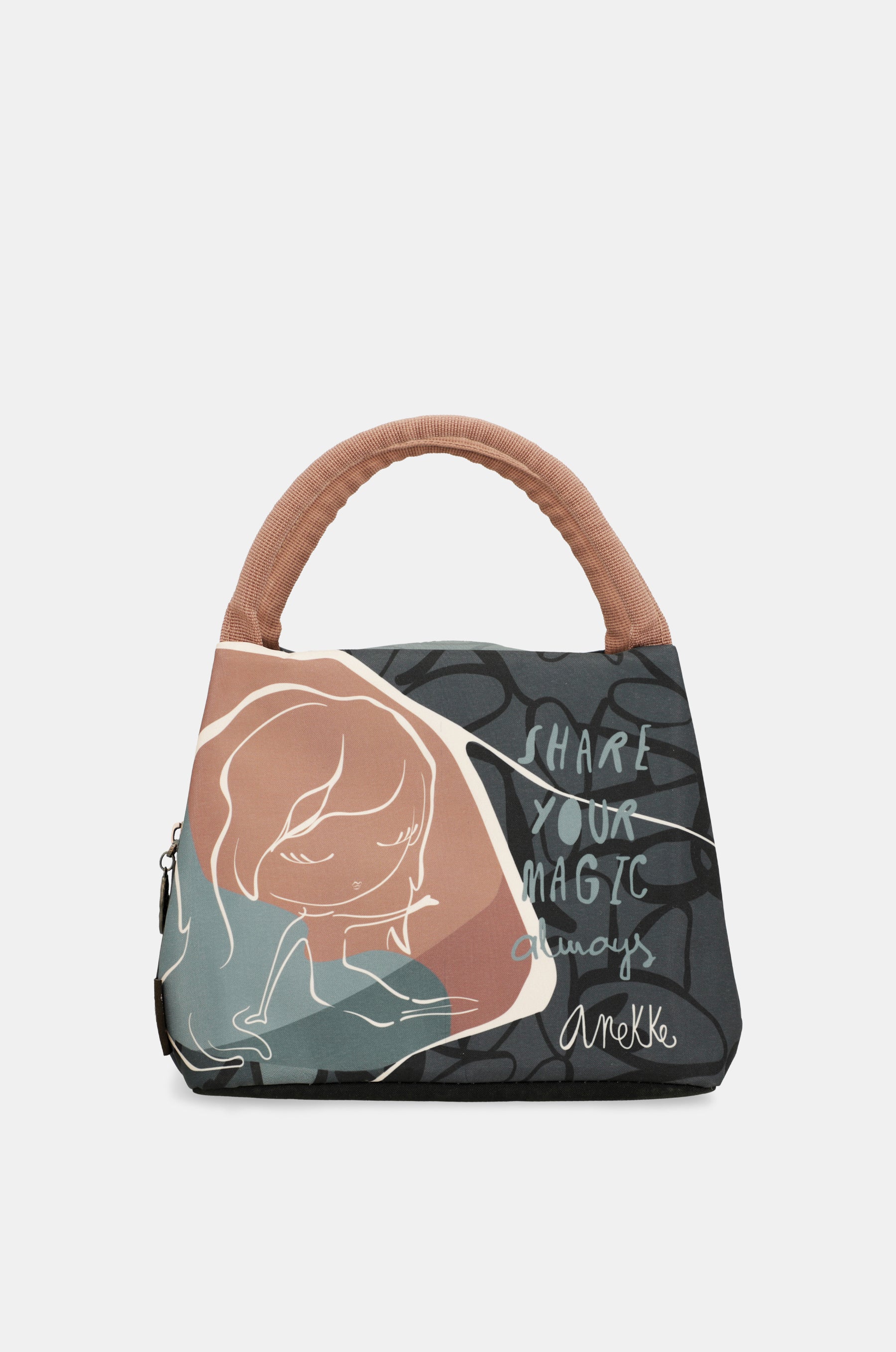 Heartbeat food carrier bag