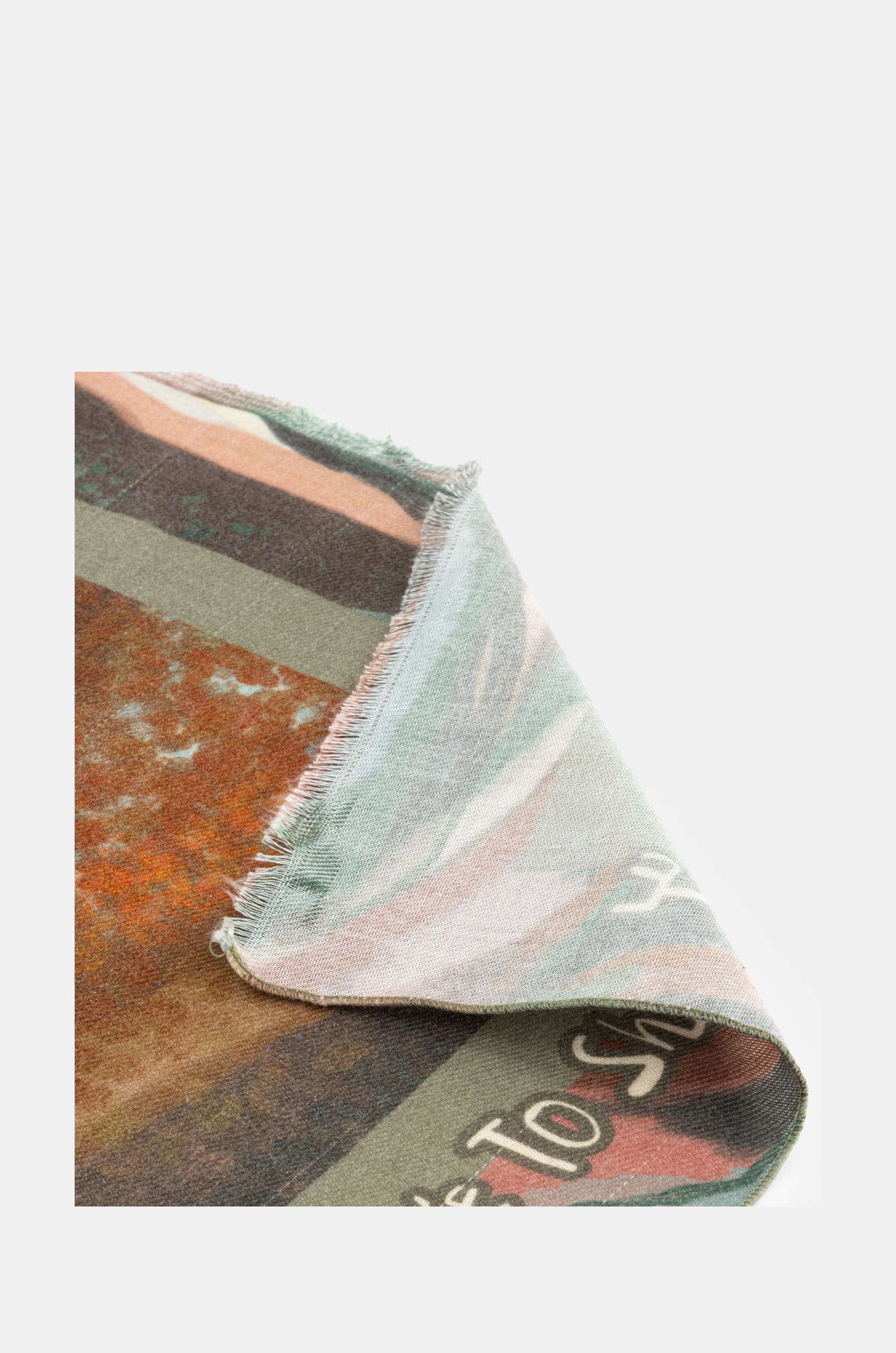 Multicoloured pashmina