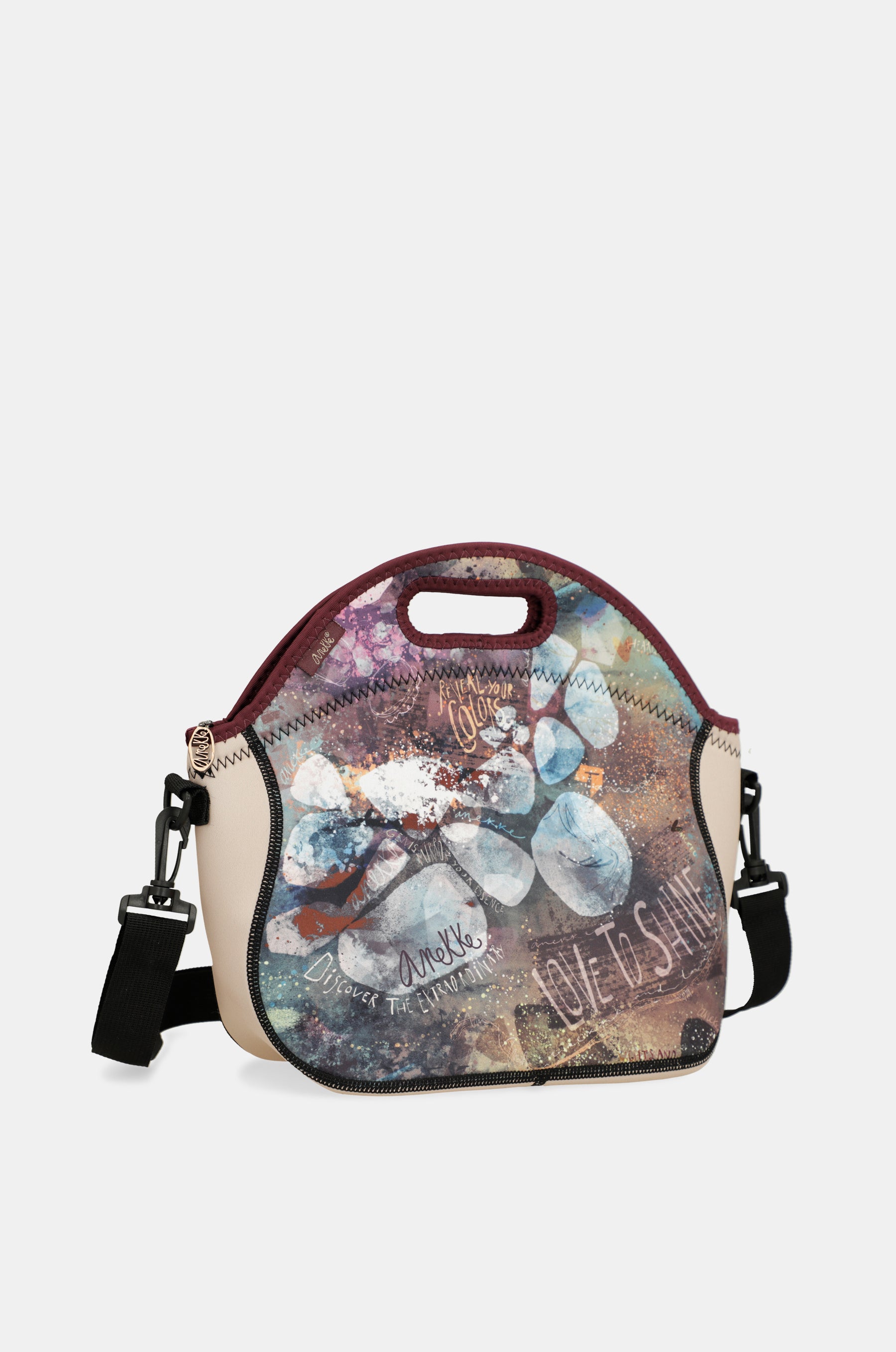 Neoprene food carrier bag