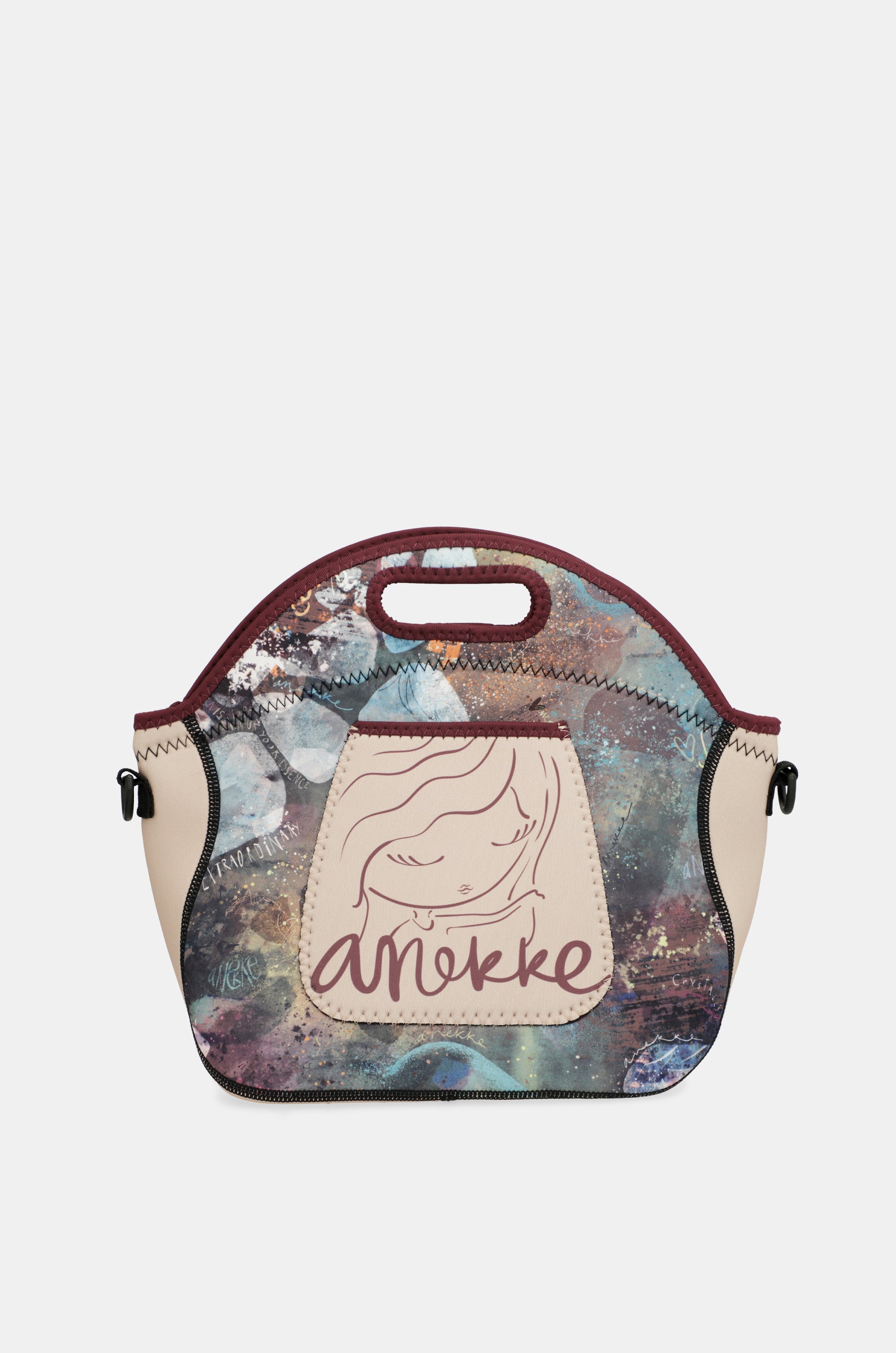 Neoprene food carrier bag