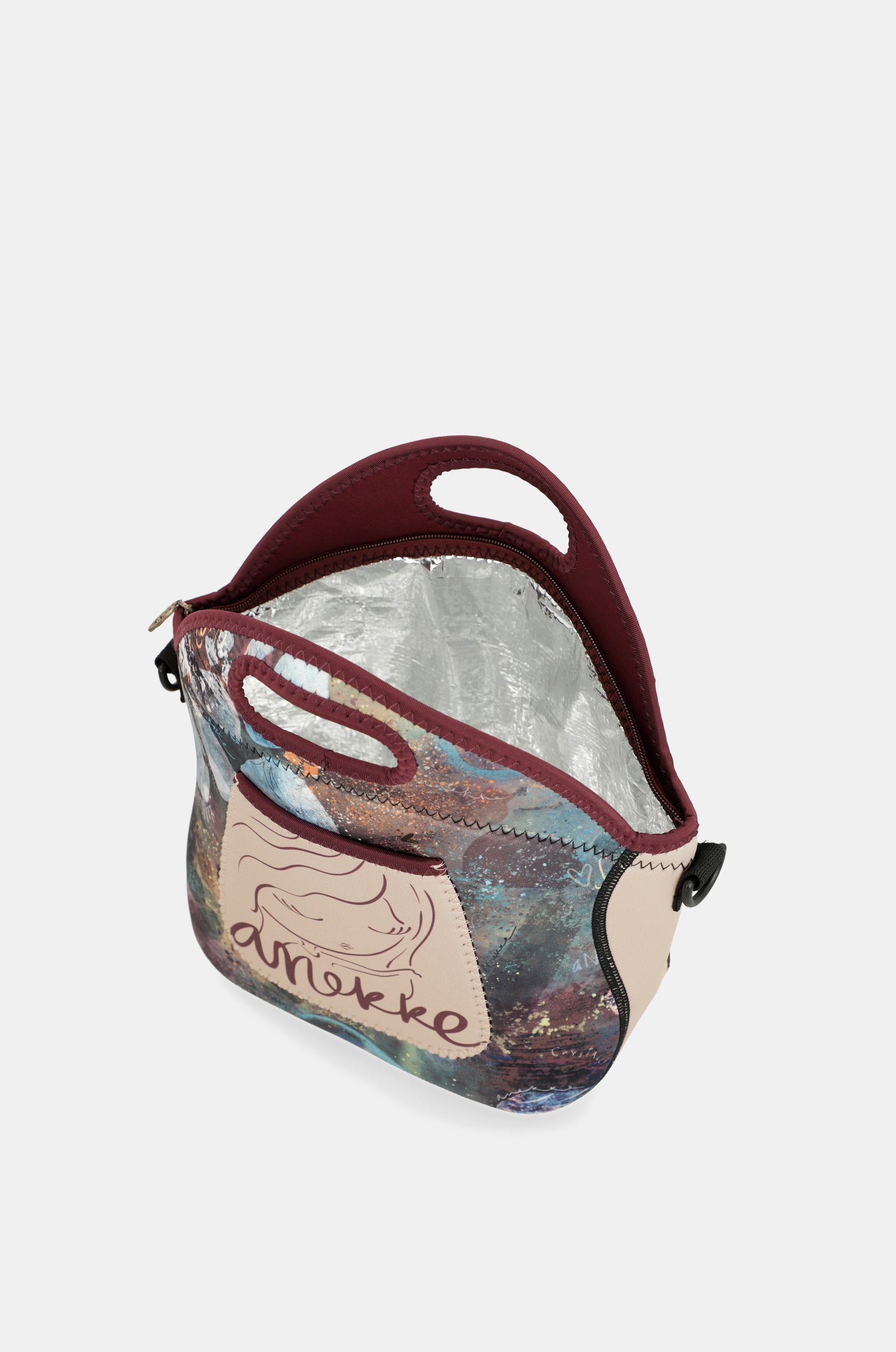 Neoprene food carrier bag