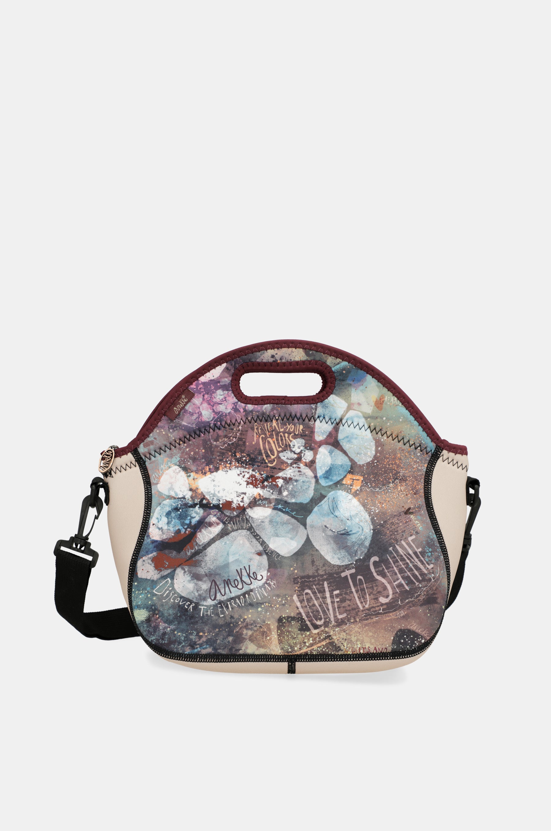 Neoprene food carrier bag