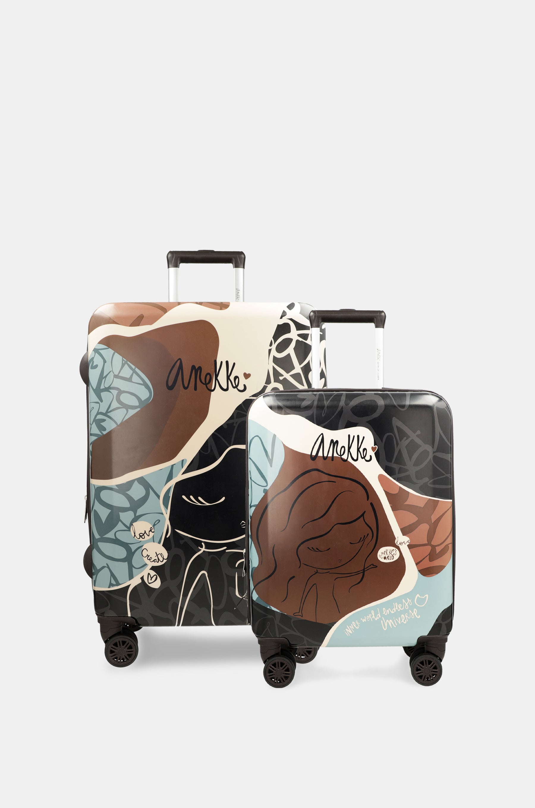 Imaginary luggage set