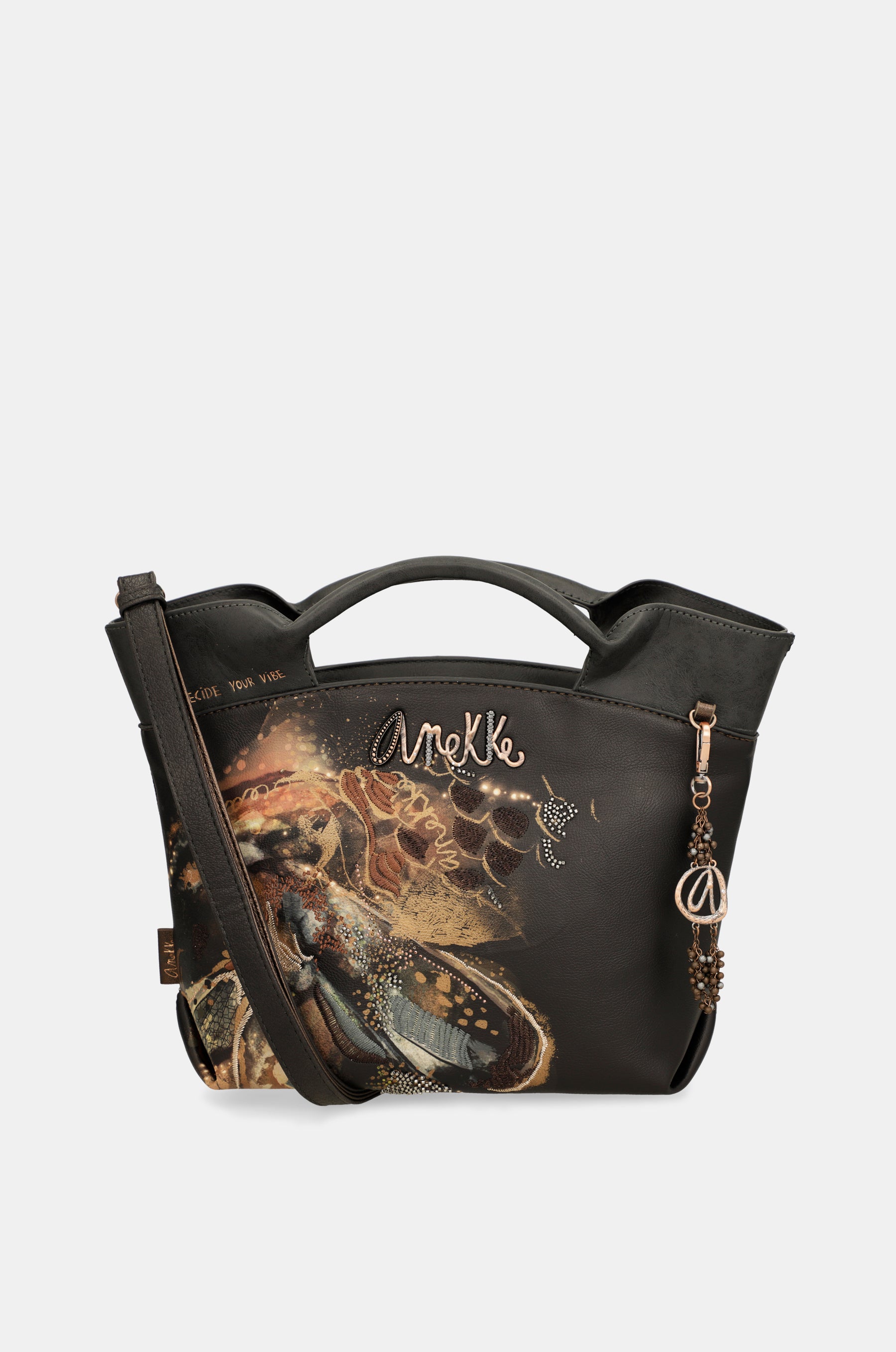 Wings short handles crossbody bag