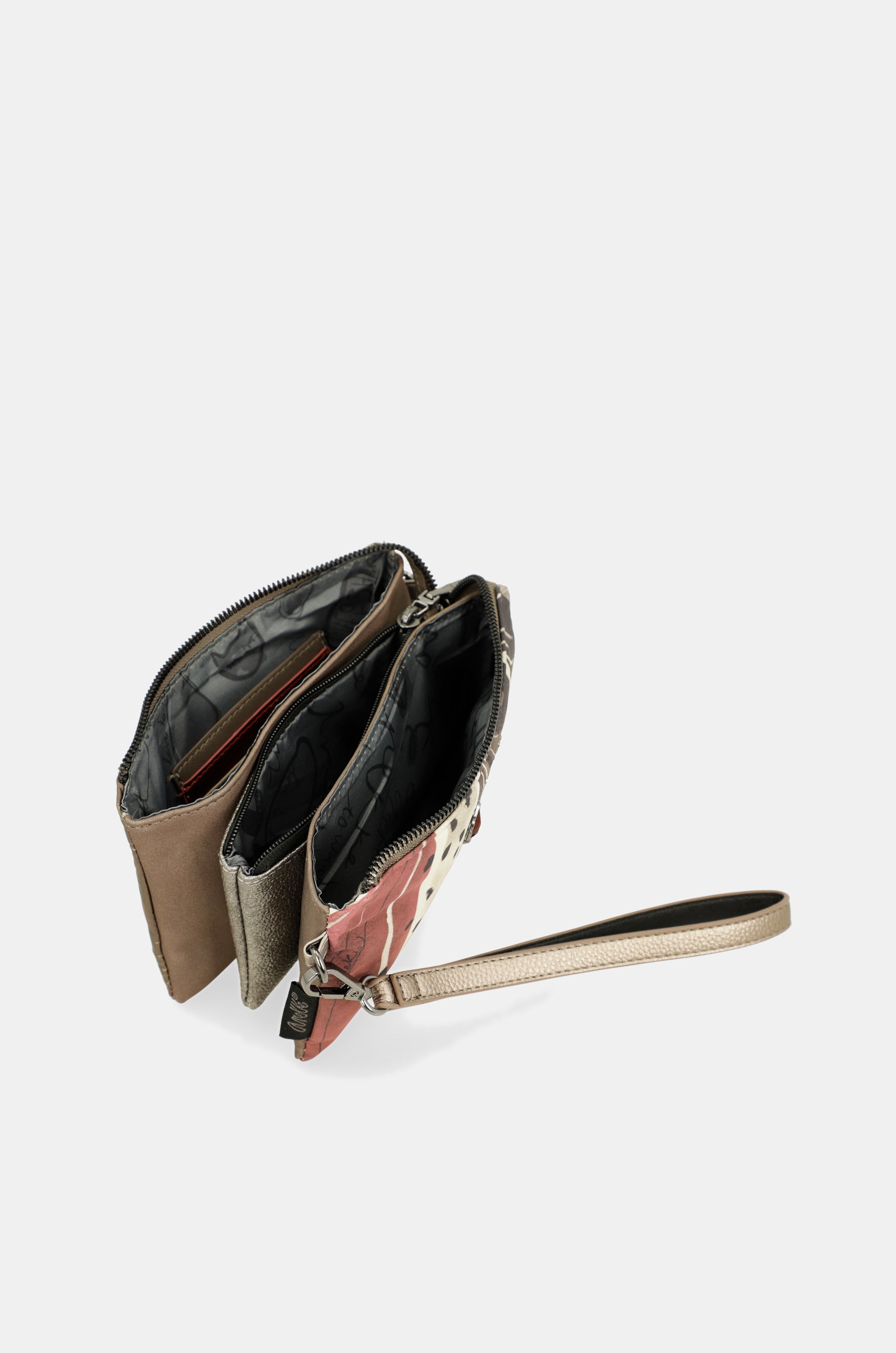 Imaginary 3-compartment crossbody bag