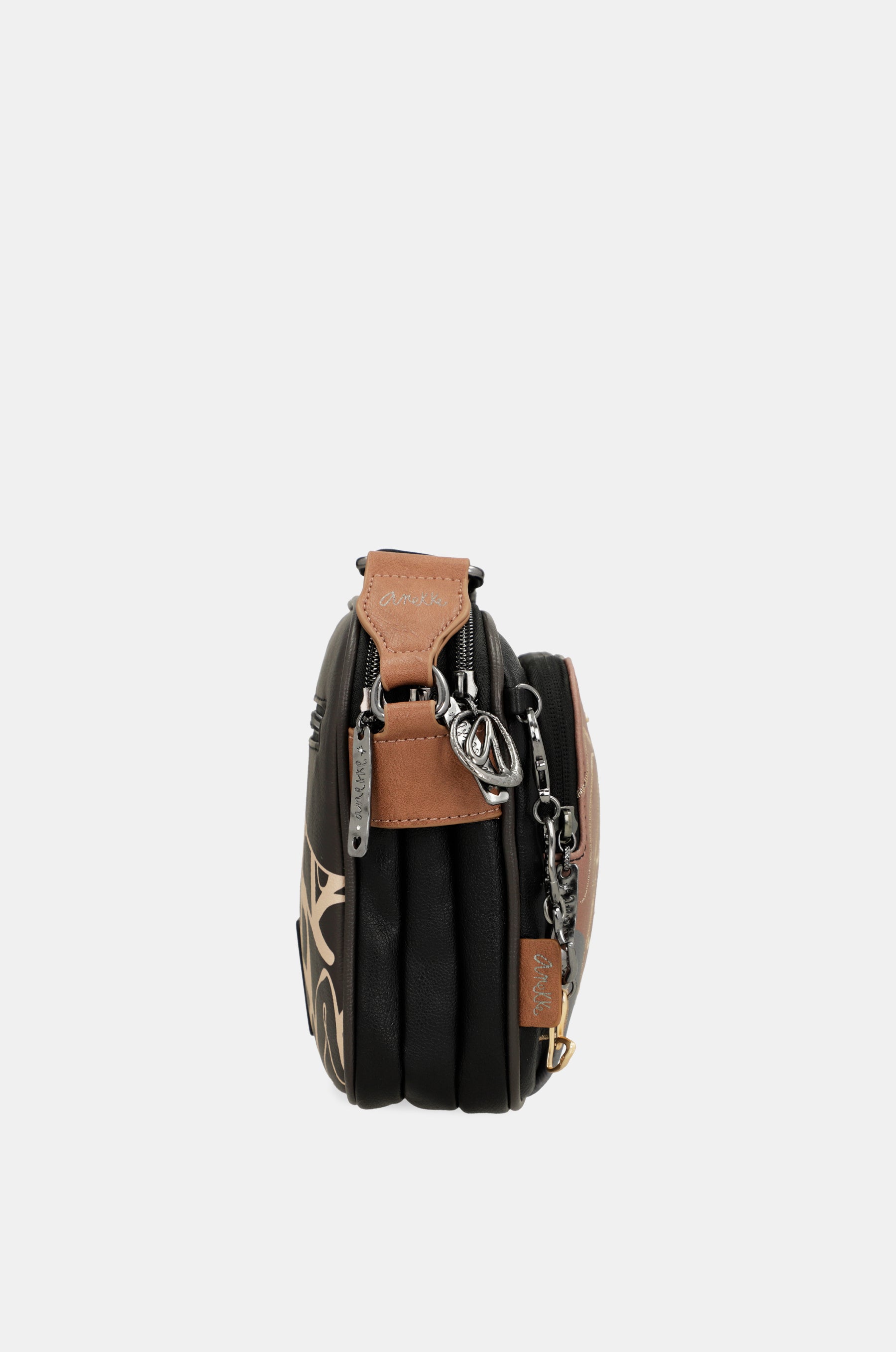 Heartbeat 3-compartment crossbody bag