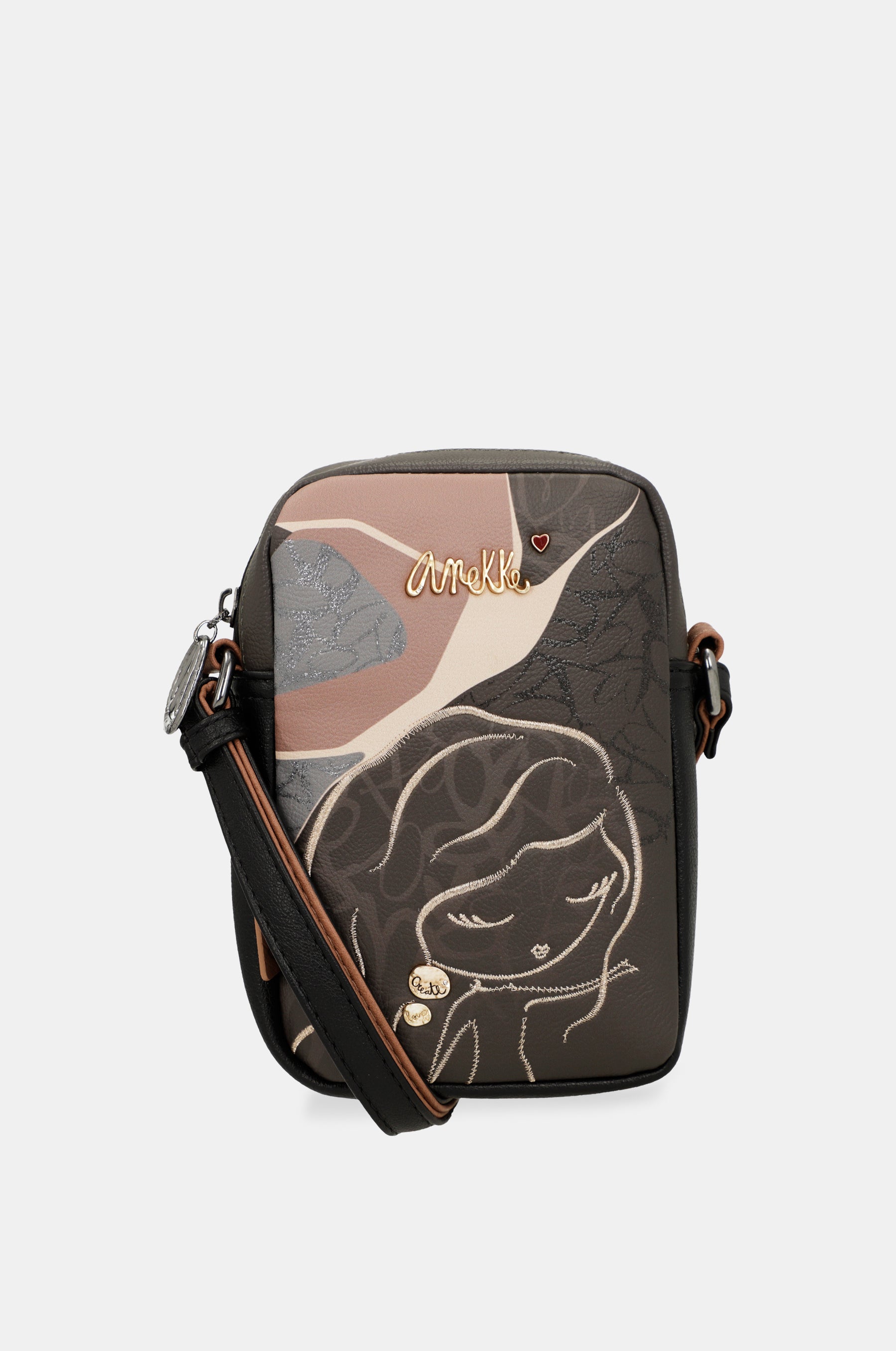 Heartbeat mini crossbody bag