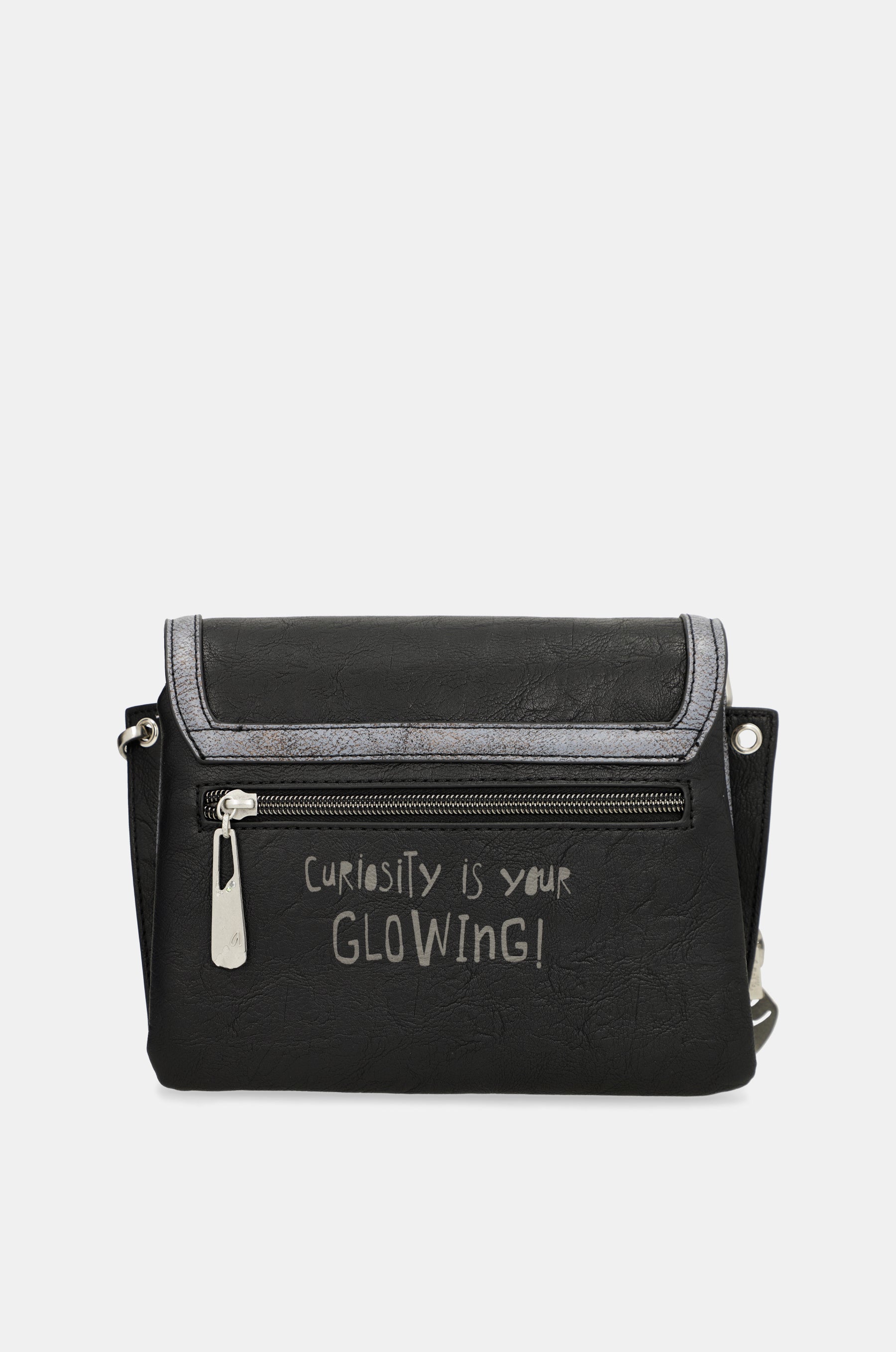 Crust crossbody bag with flap