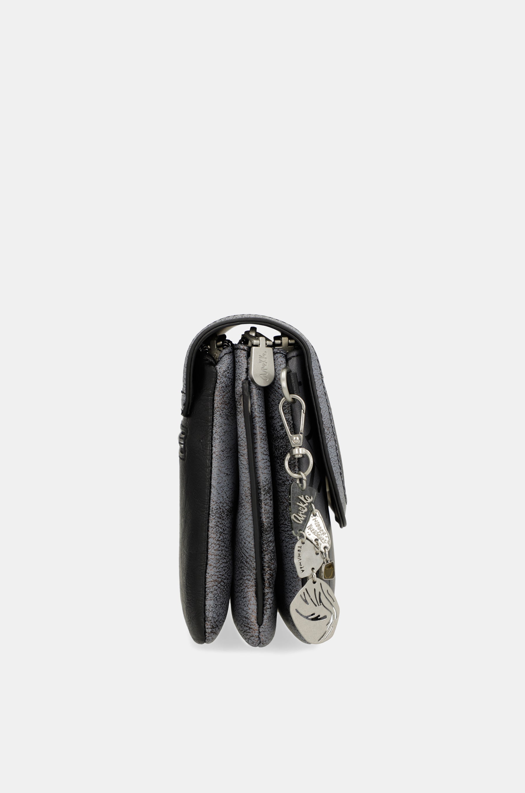 Crust crossbody bag with flap