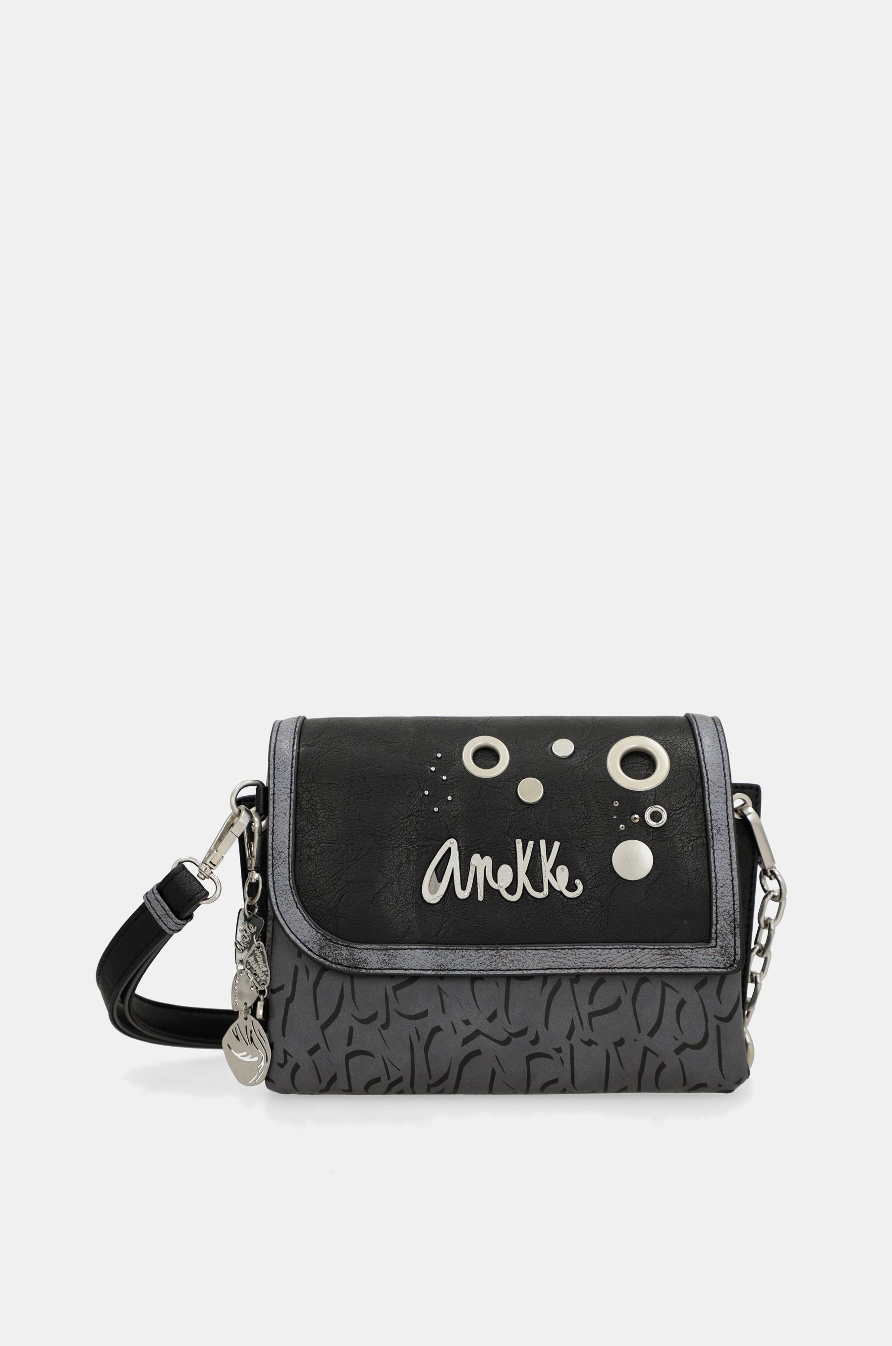 Crust crossbody bag with flap