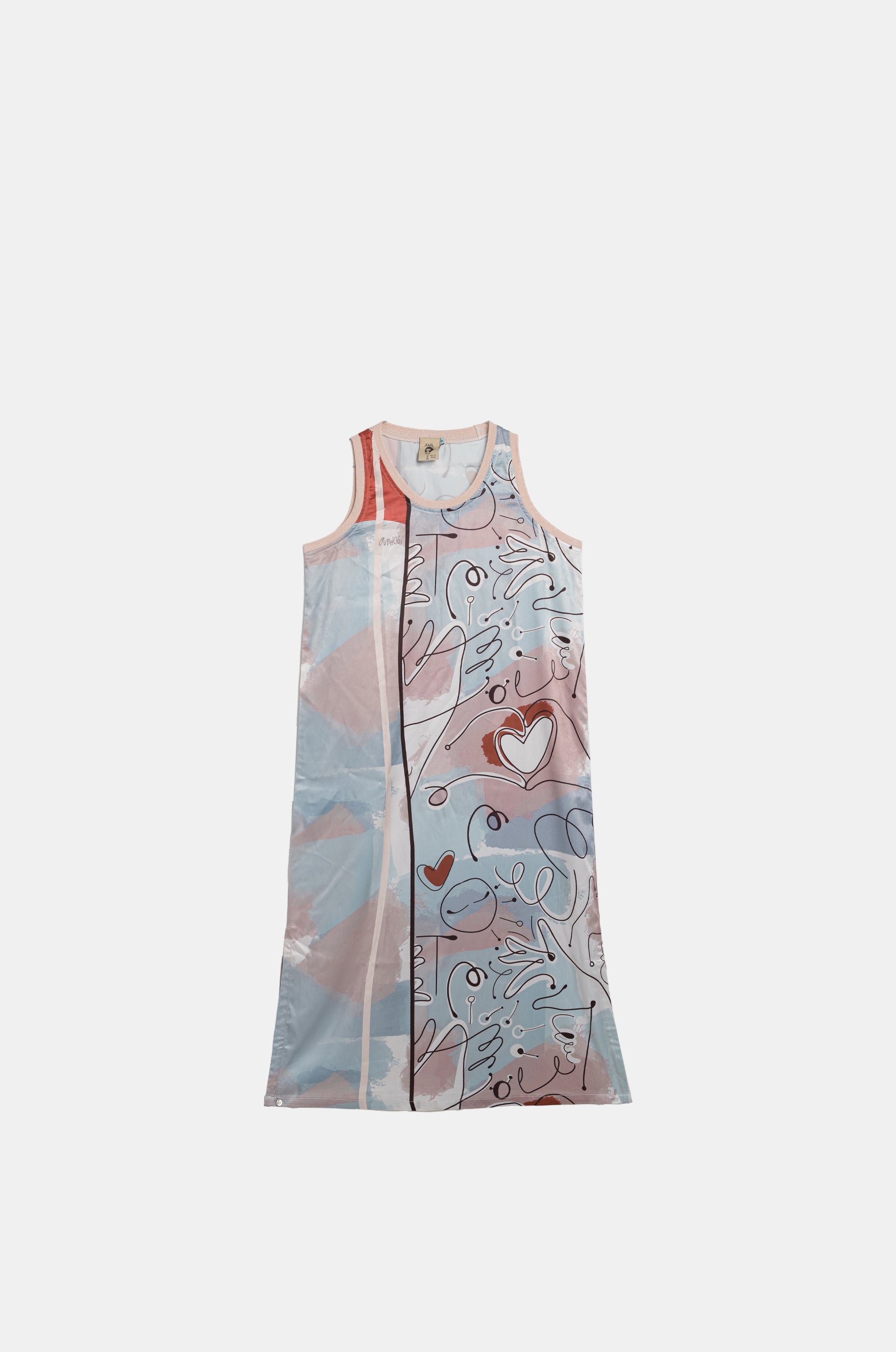 Long sleeveless dress Alma