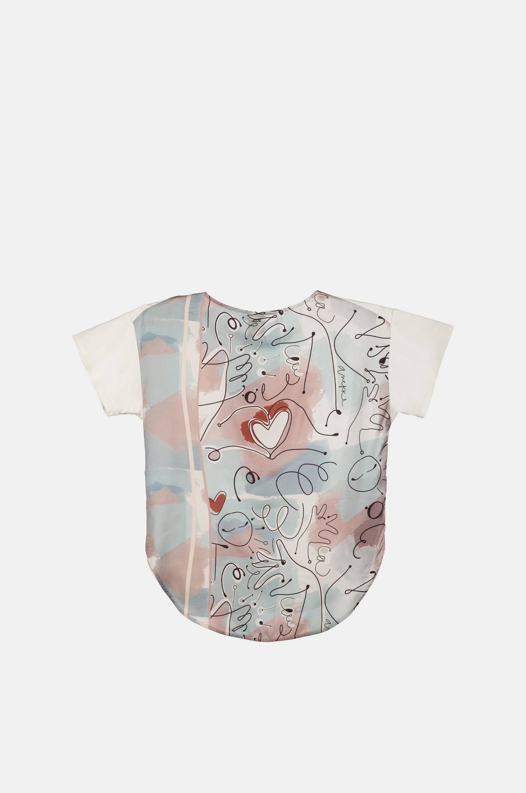 Printed short-sleeve T-shirt Alma