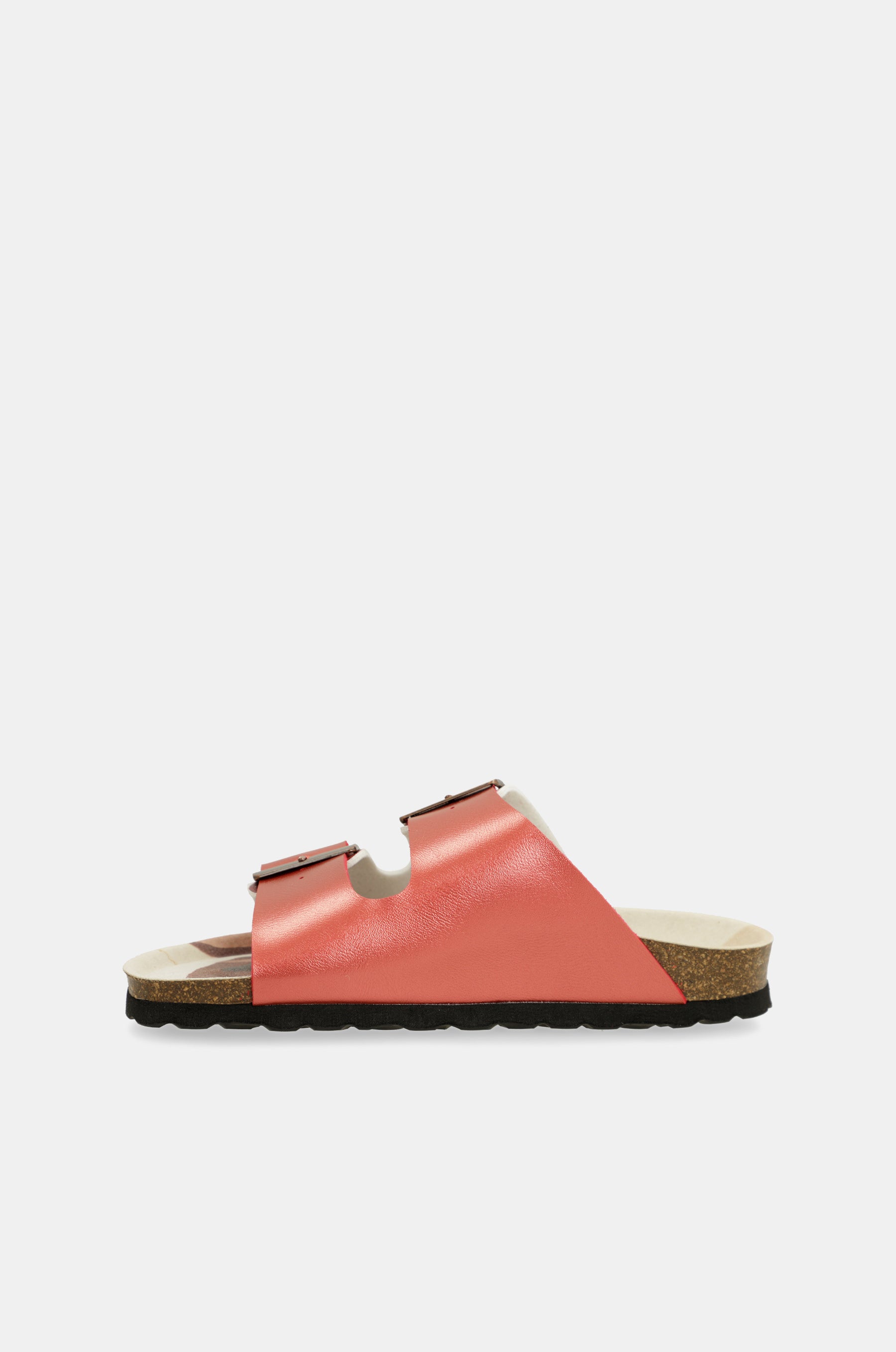 Red multicolor bio sandals