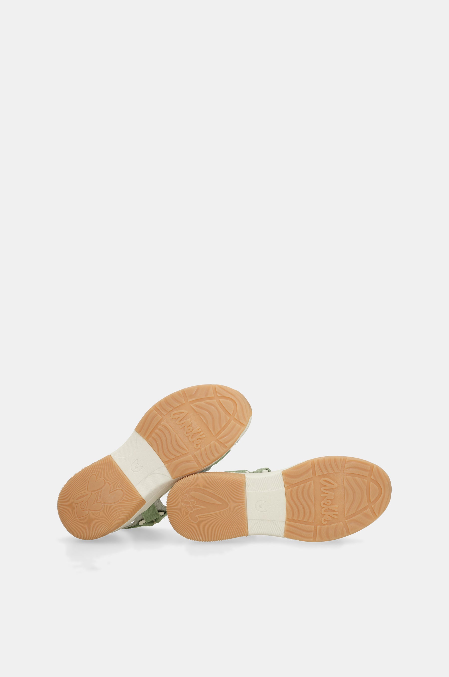 Green sports sandals