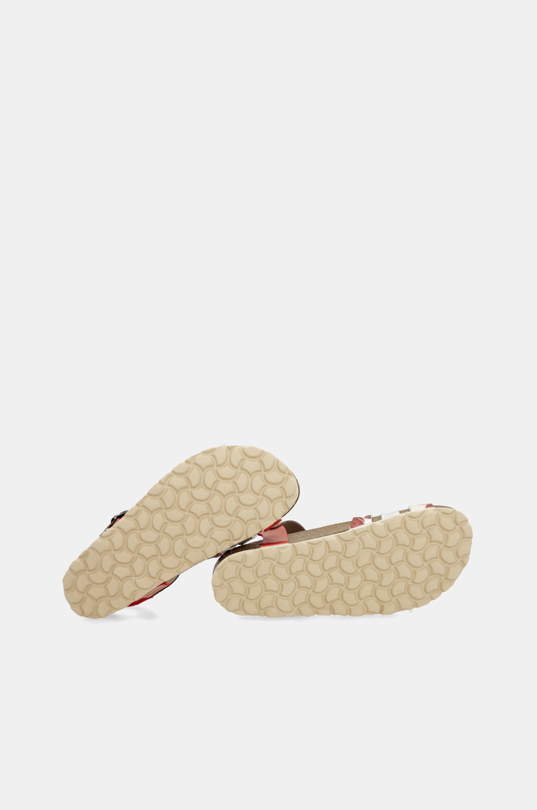 Alma red strappy sandals