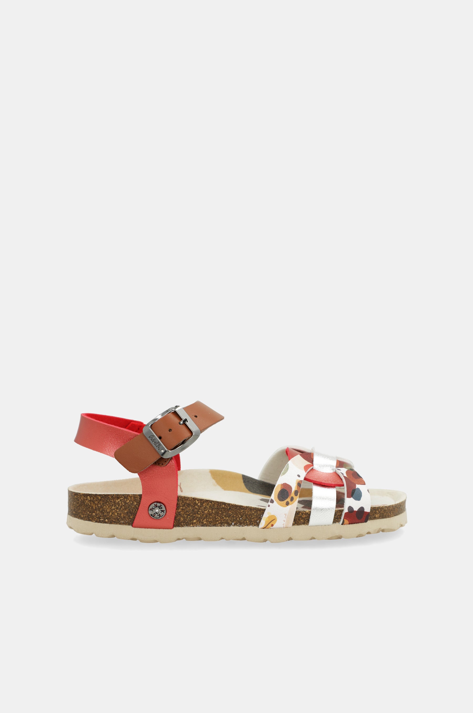 Alma red strappy sandals