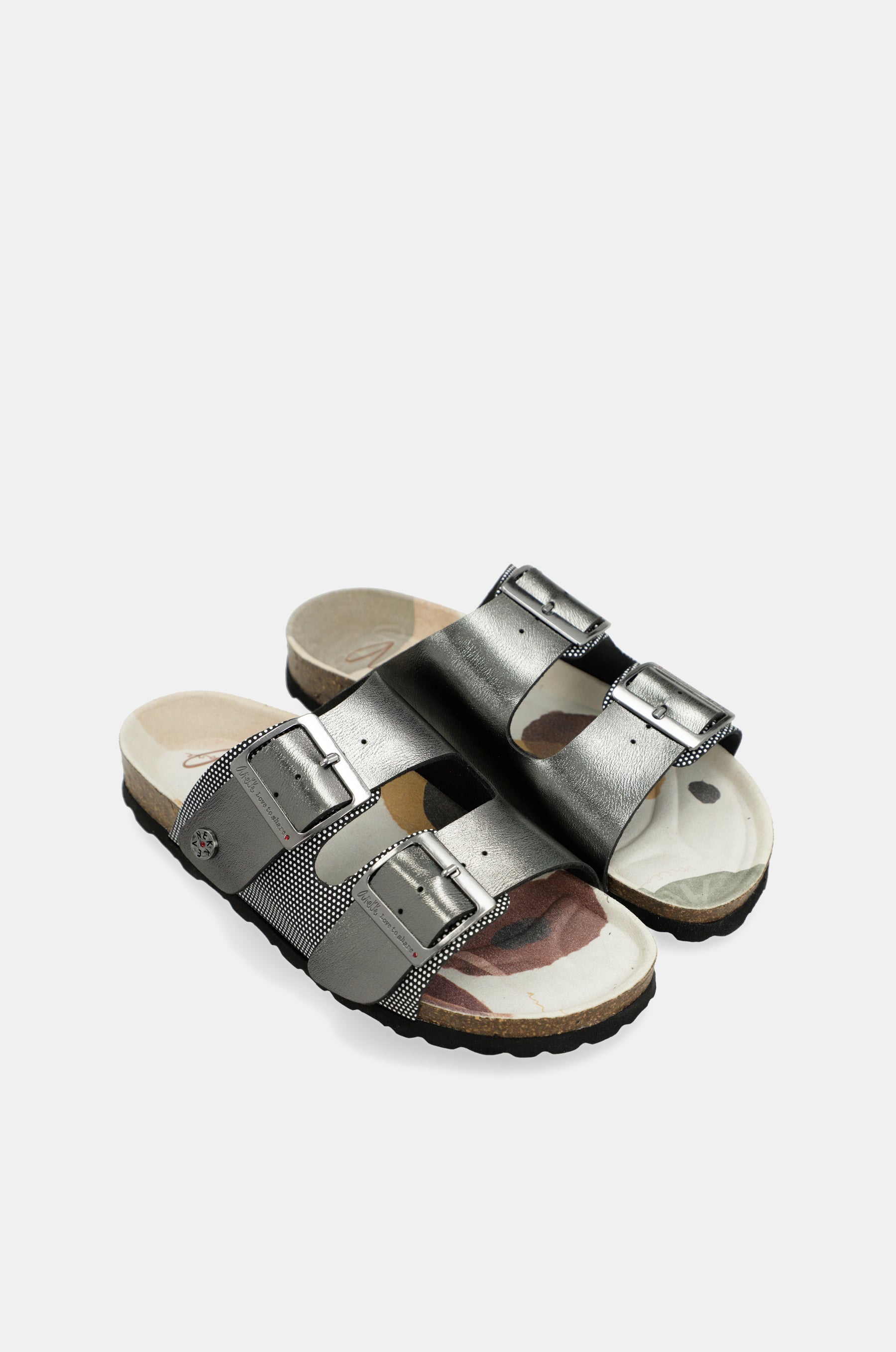 Black bio sandals lunares