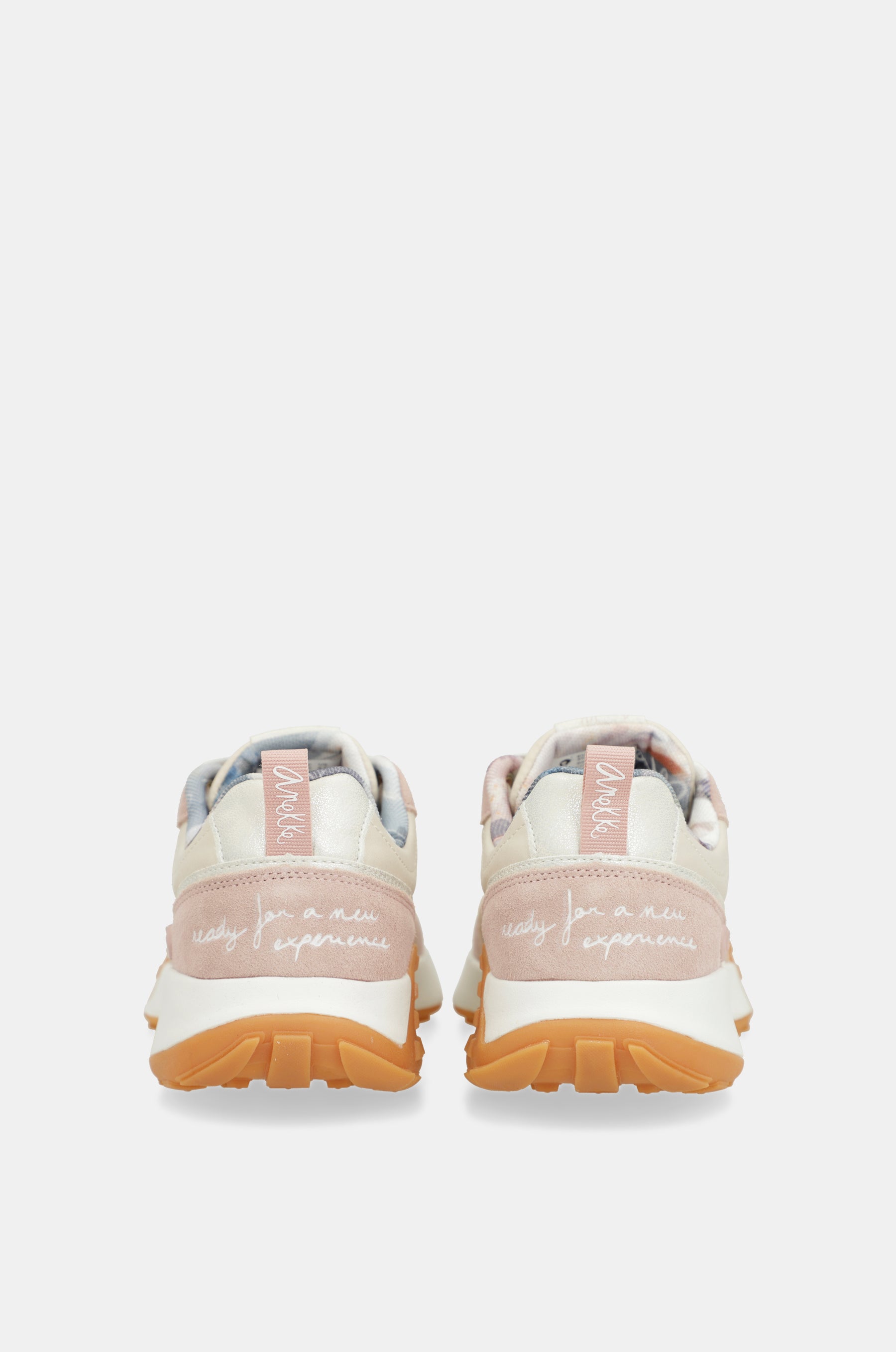 Retro pink sneakers