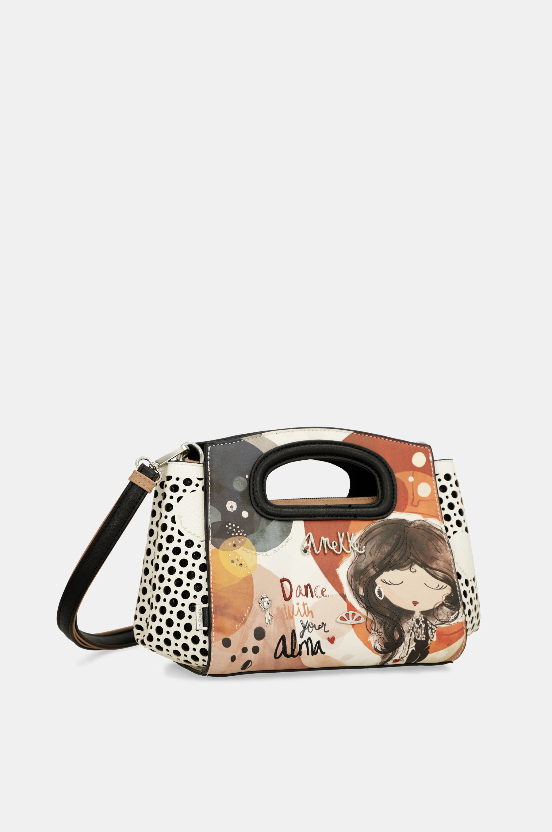 Handbag with crossbody strap Alma