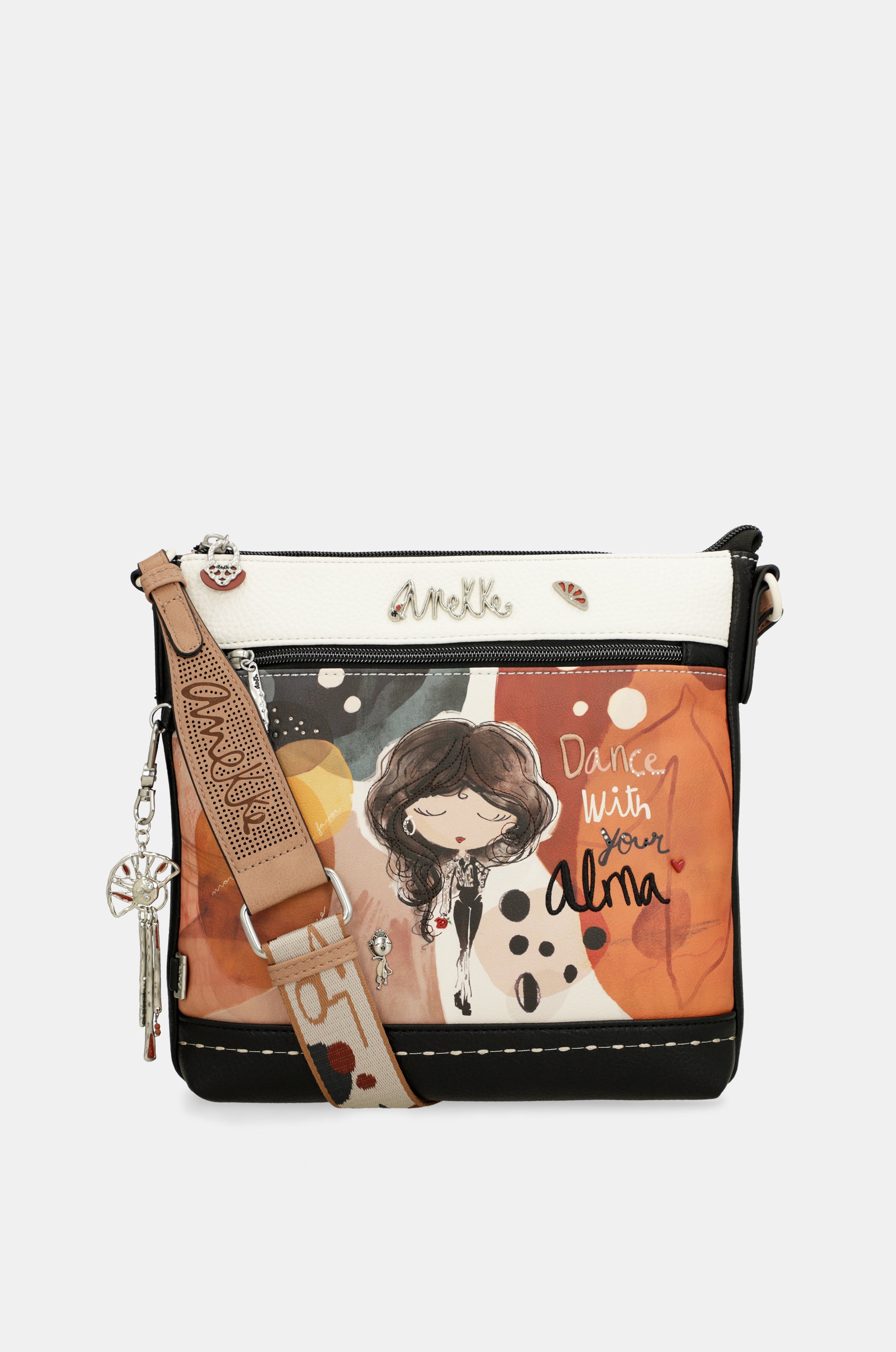 Crossbody bag with front pocket Alma