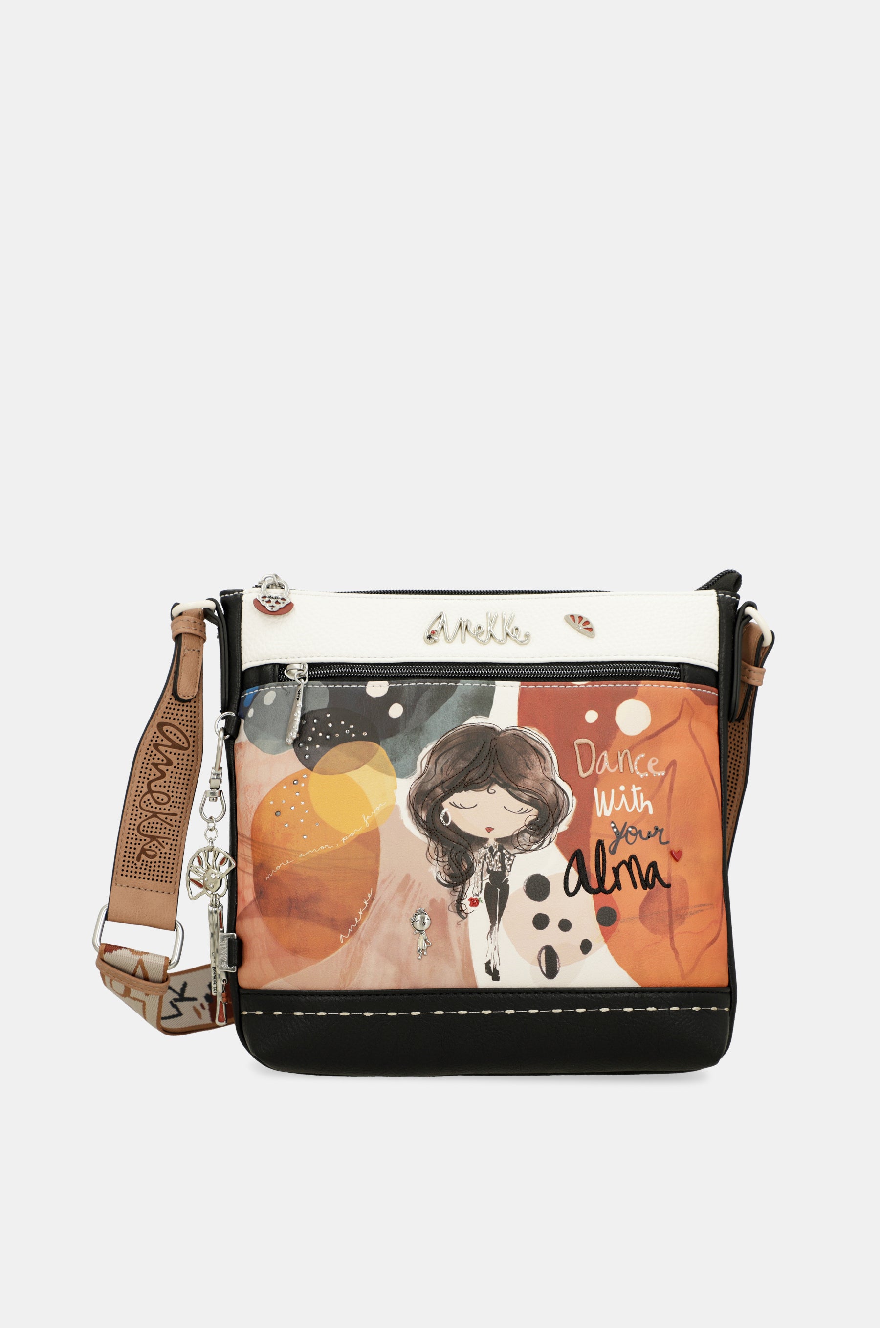 Crossbody bag with front pocket Alma