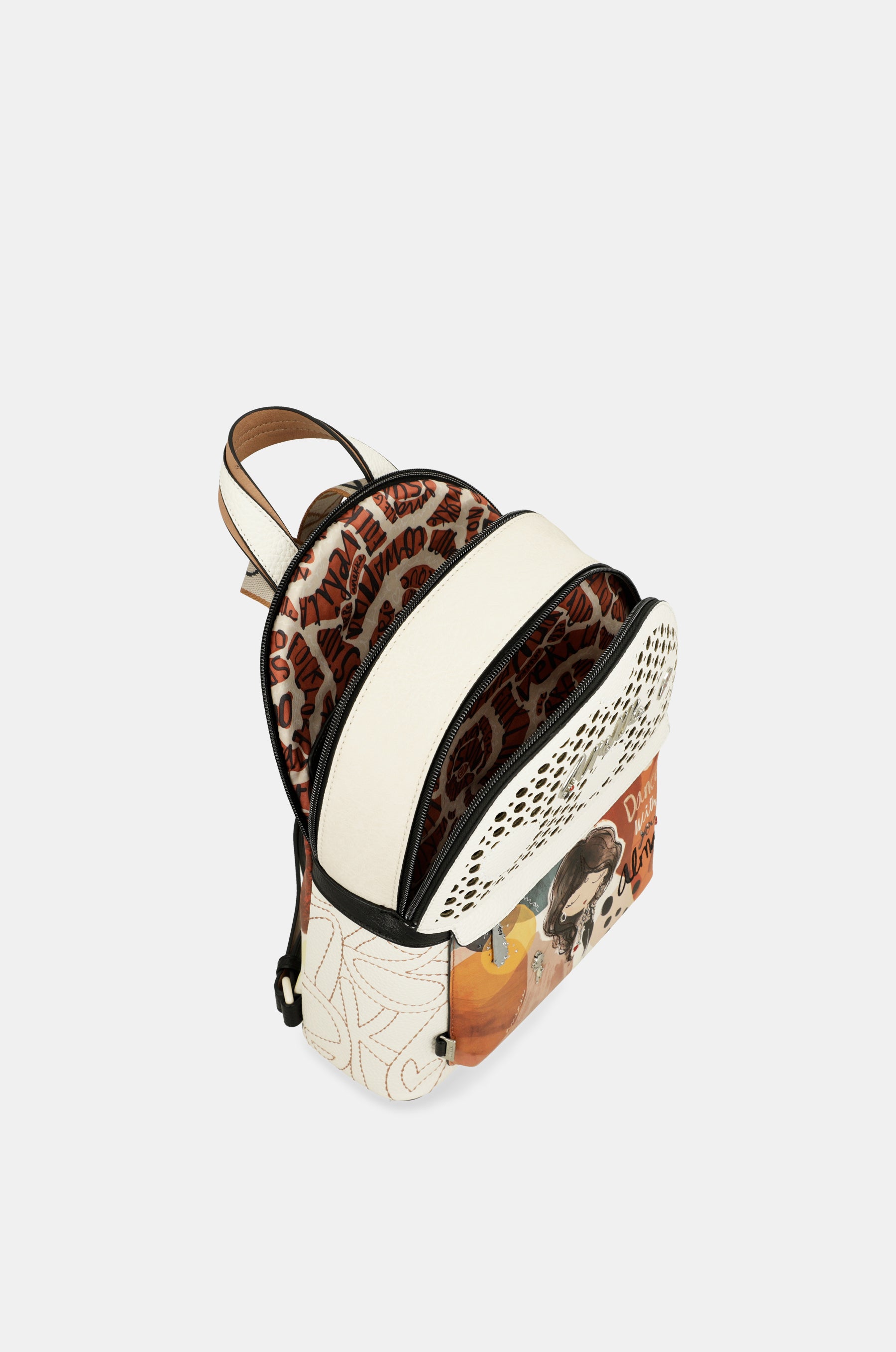 Double compartment backpack Alma