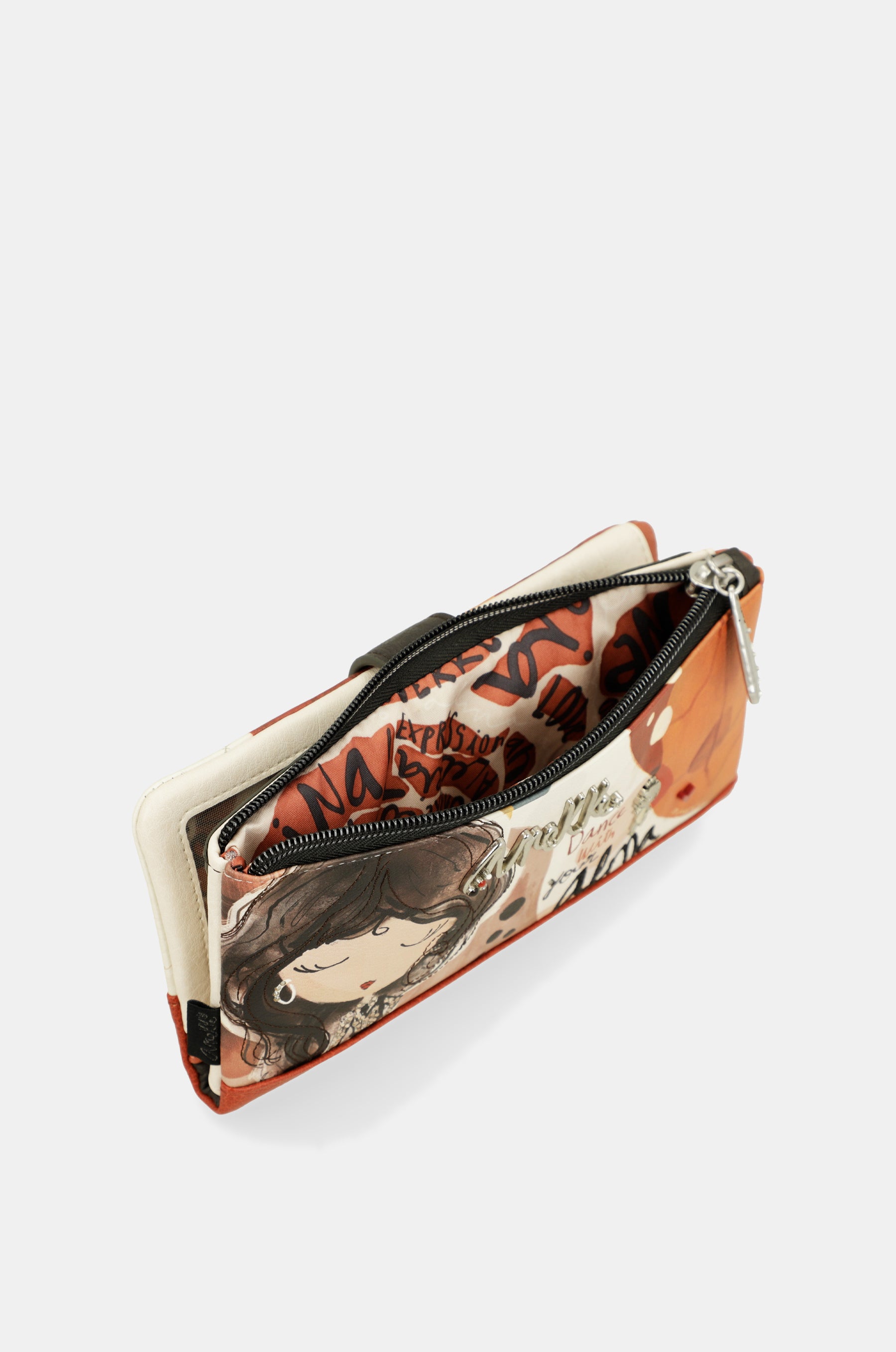 Large flexible RFID wallet Alma