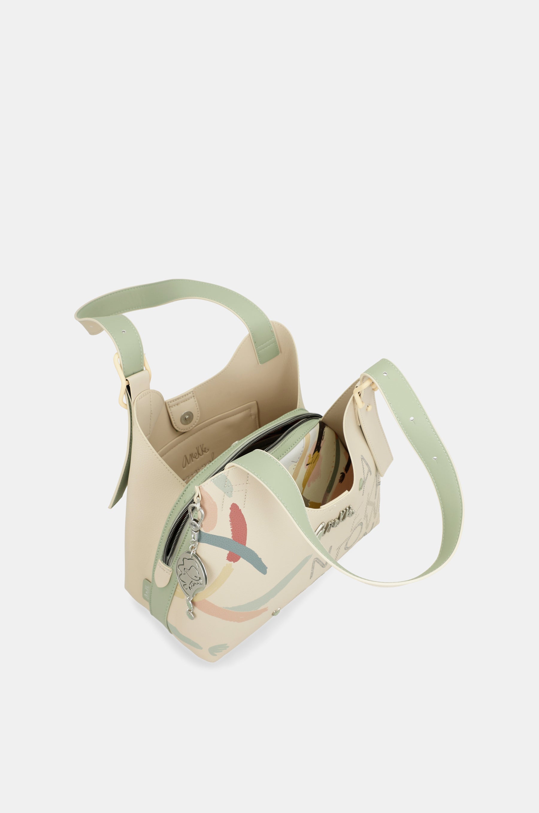 Shoulder bag with 2 handles Alma