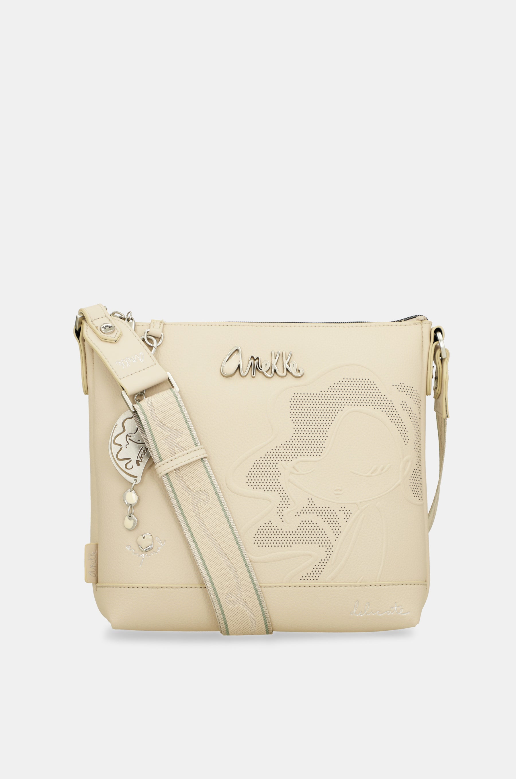 Crossbody bag with front pocket Alma