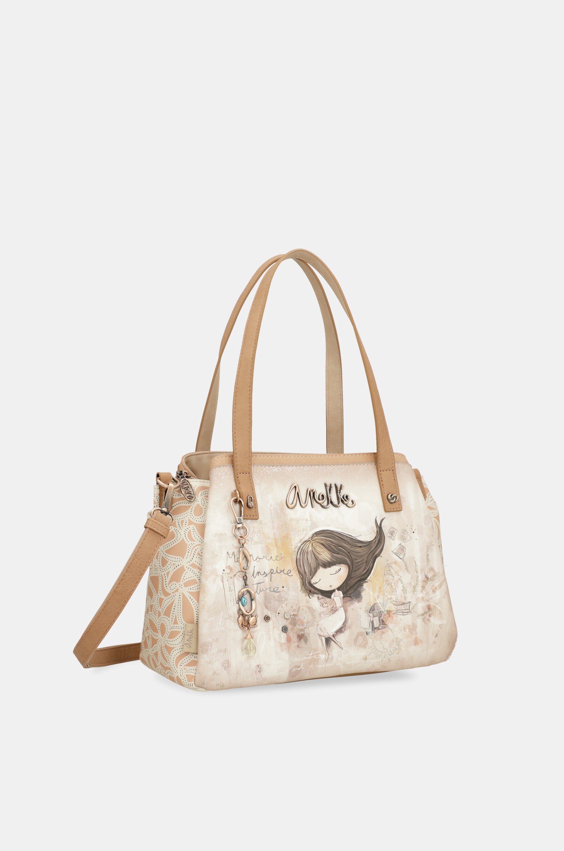 Shoulder bag with crossbody strap Memories