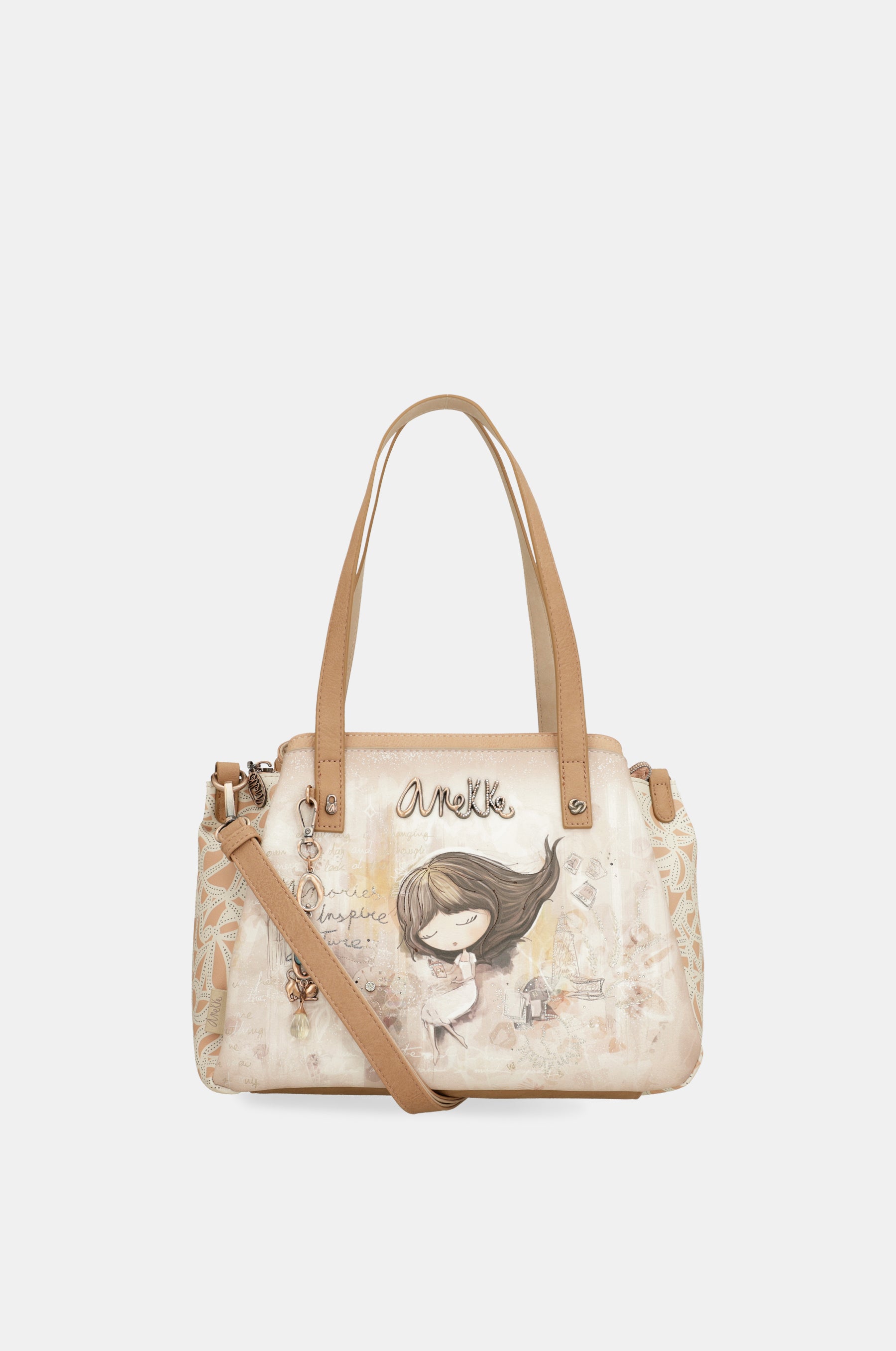 Shoulder bag with crossbody strap Memories