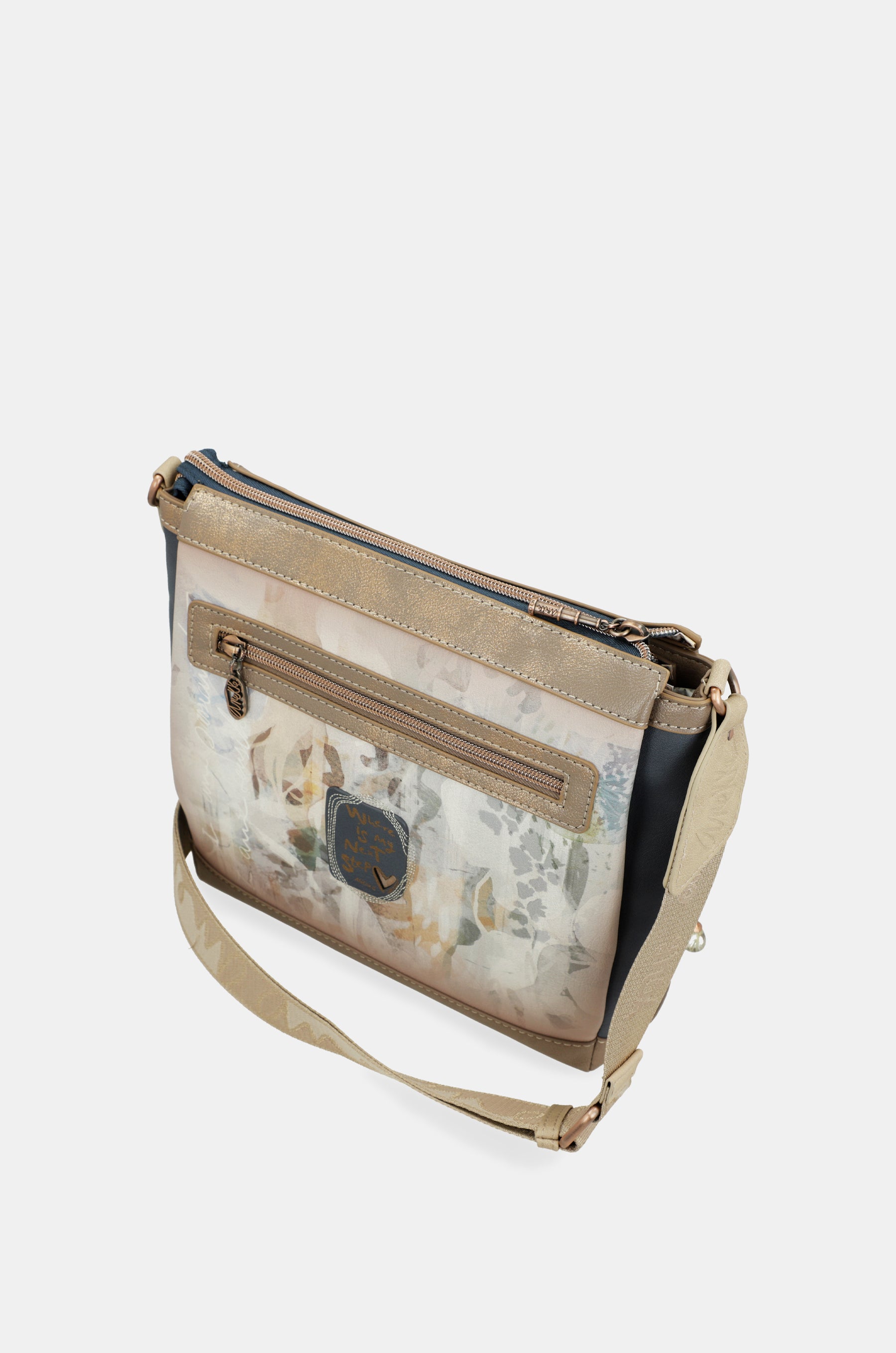 Crossbody bag with 3 compartments Memories