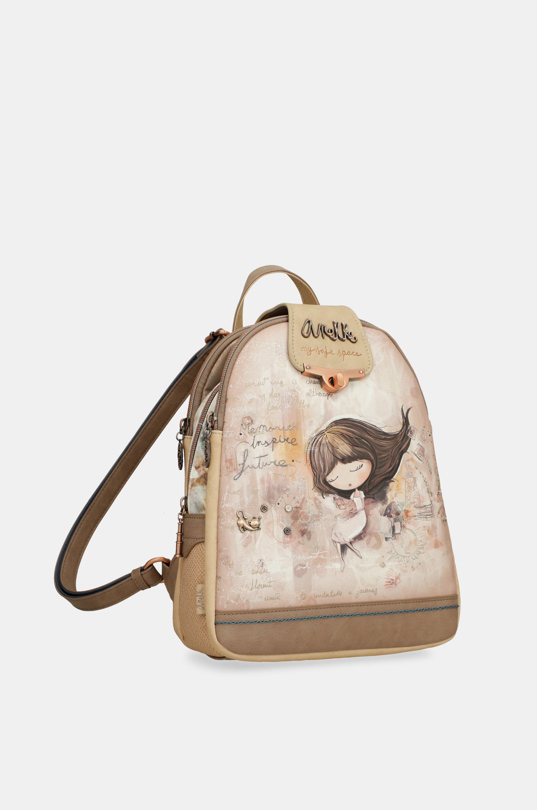Triple compartment backpack Memories