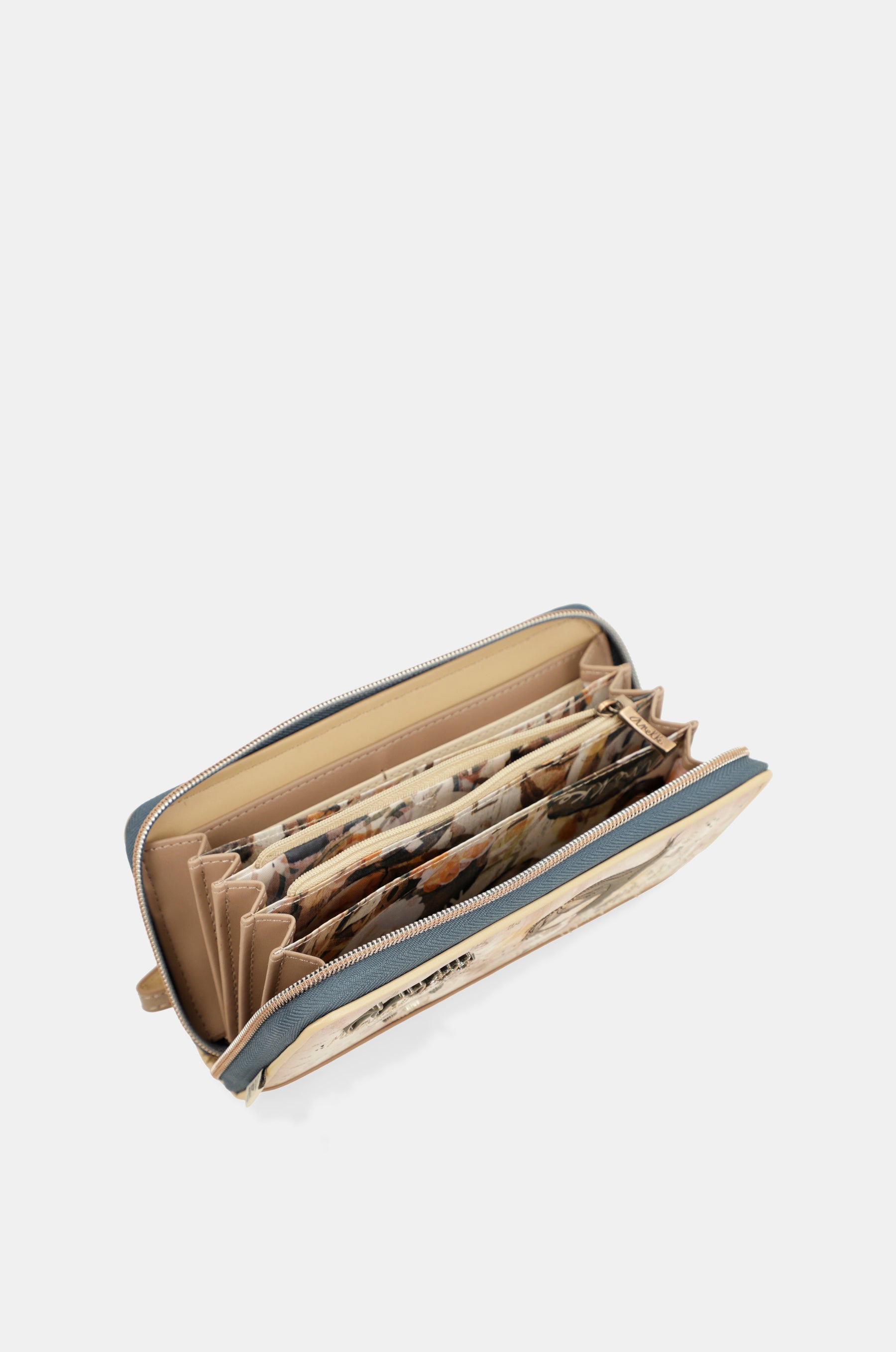 Large printed RFID wallet Memories