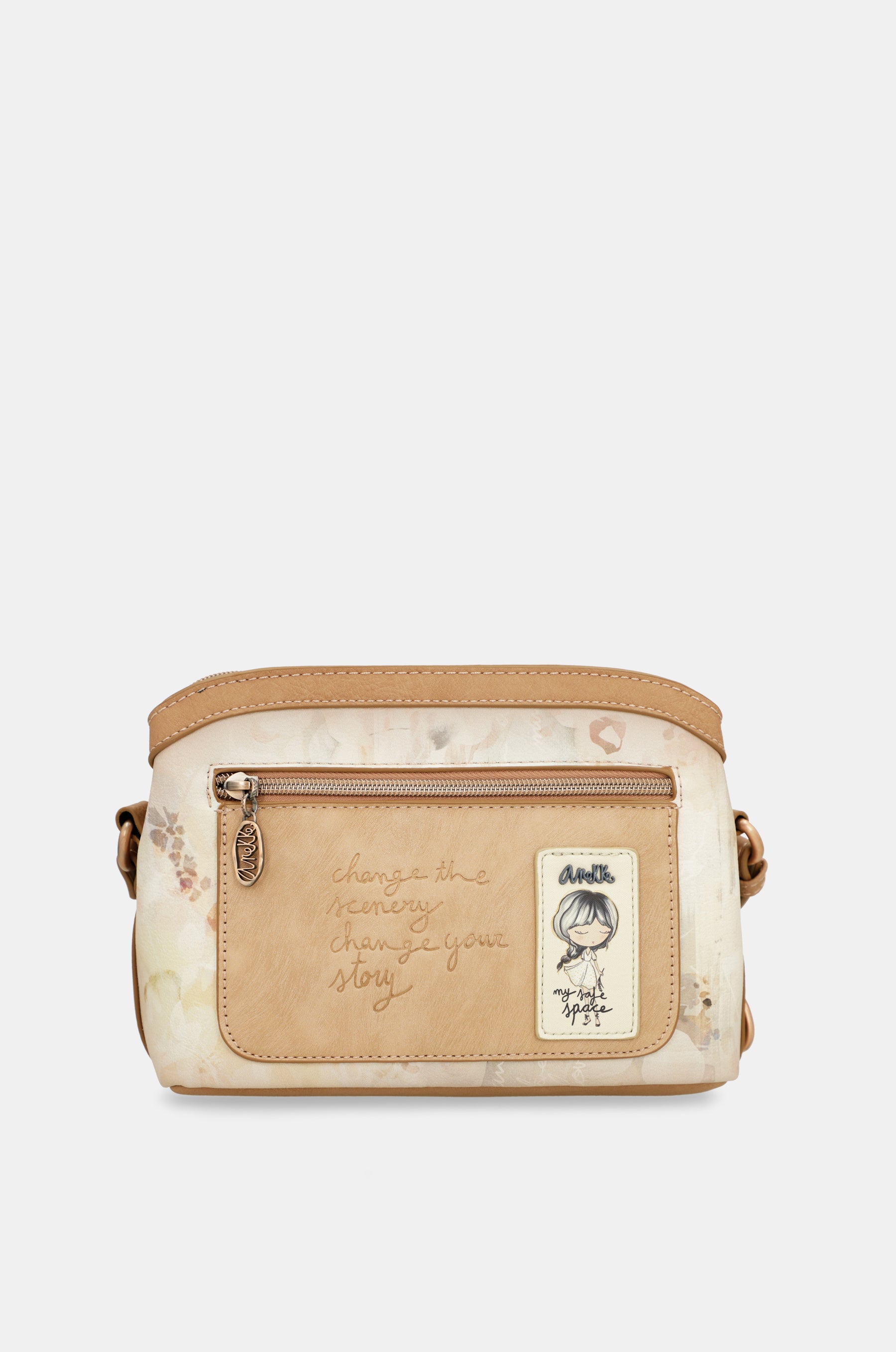 Medium crossbody bag with 3 compartments Memories