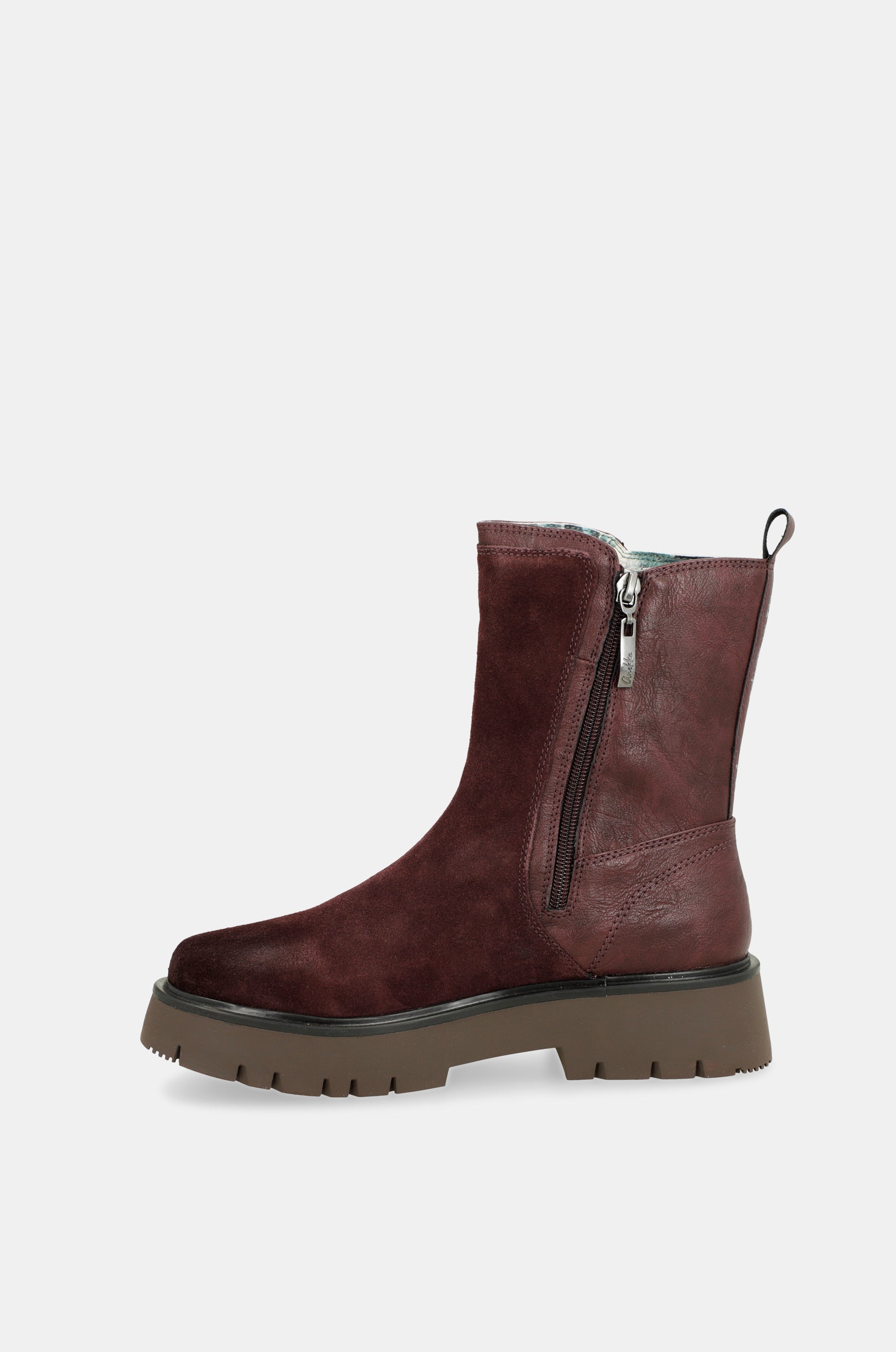 Evolution burgundy boots