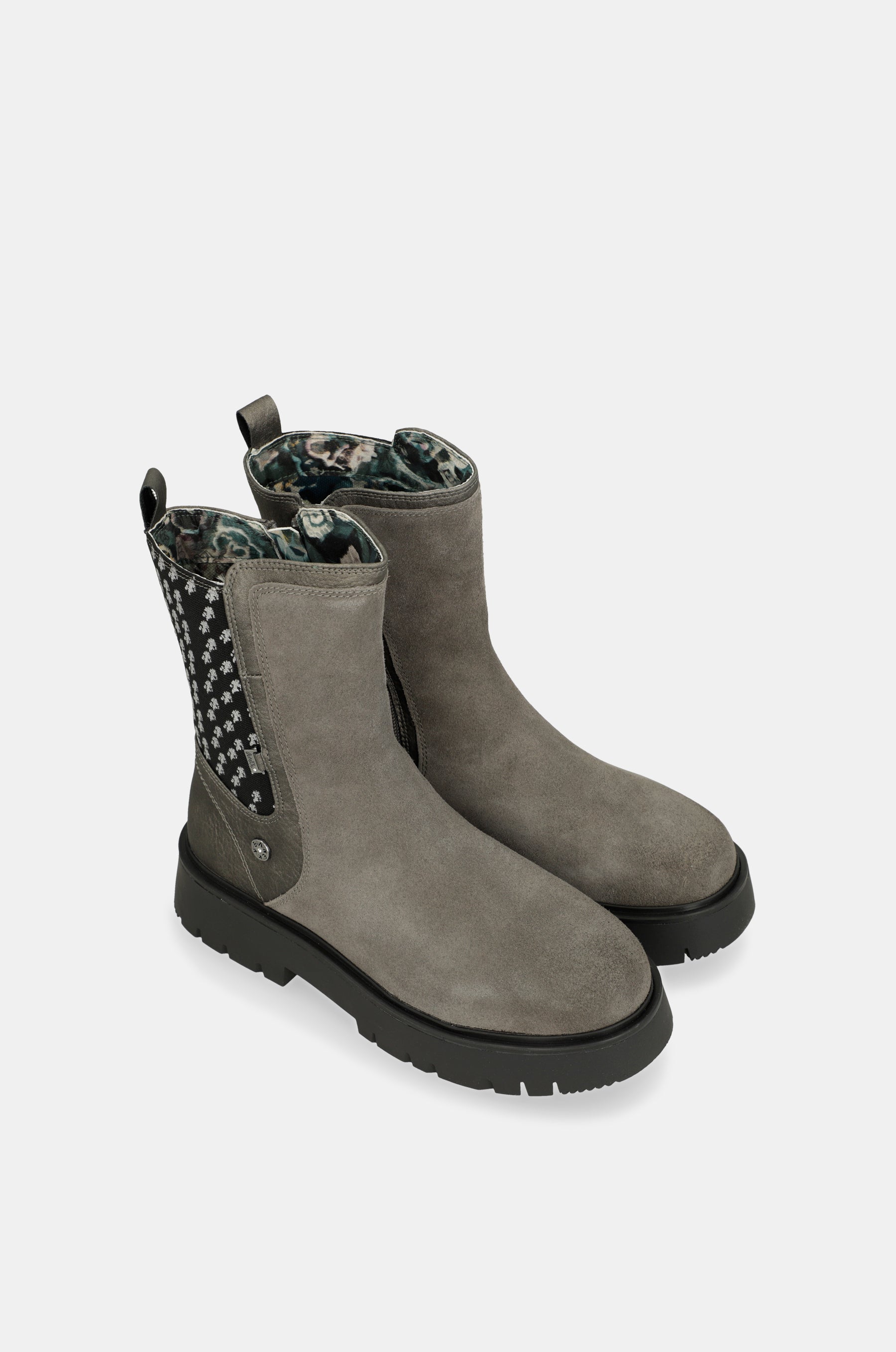 Nature Koko pewter boots