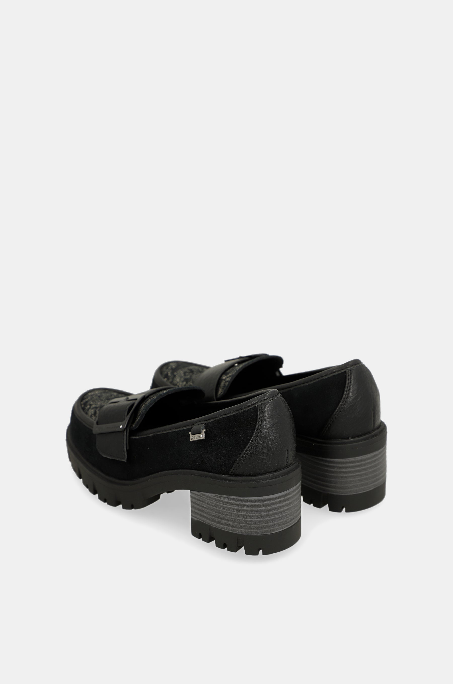 Black loafers