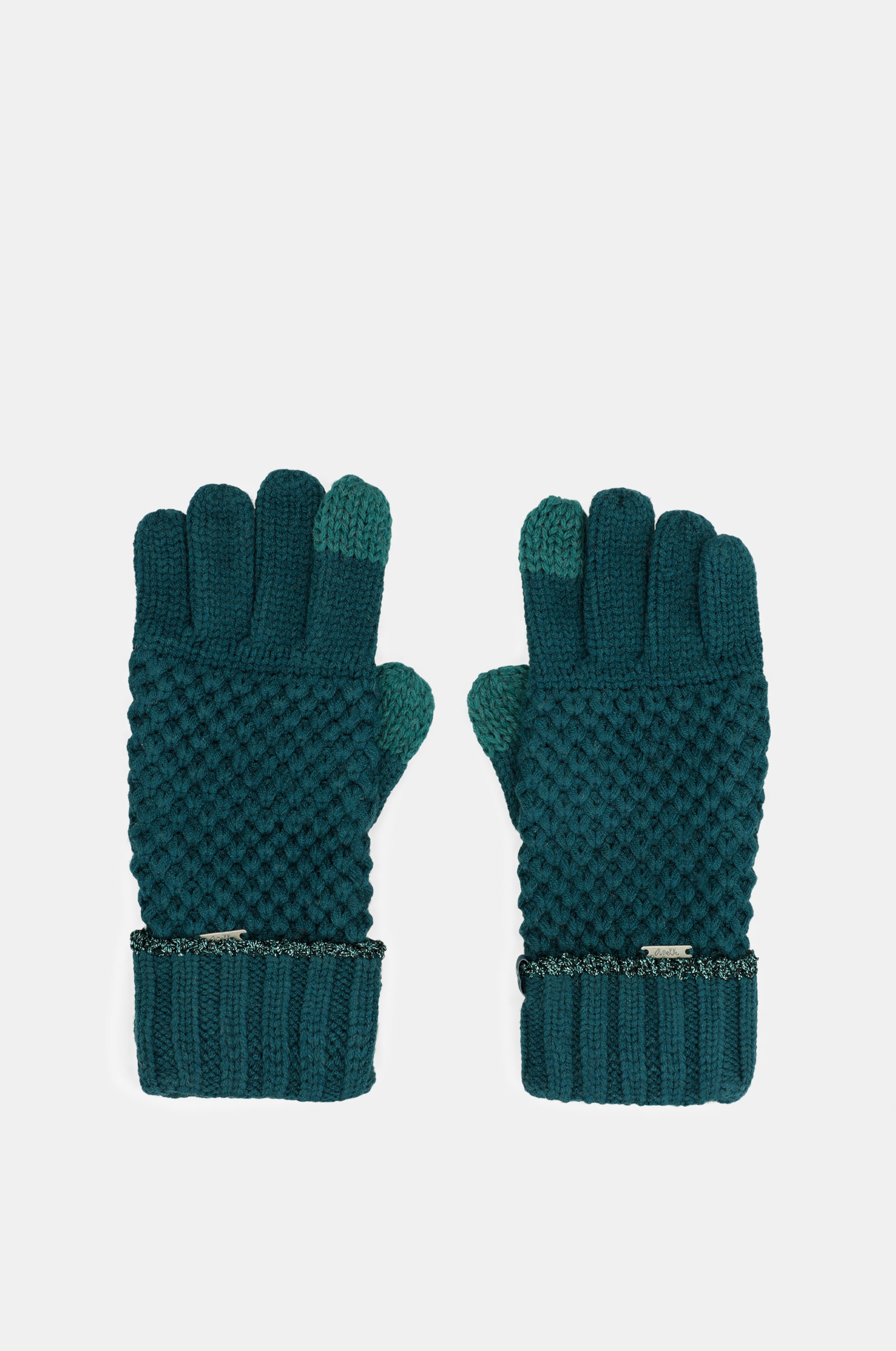 Real knitted gloves
