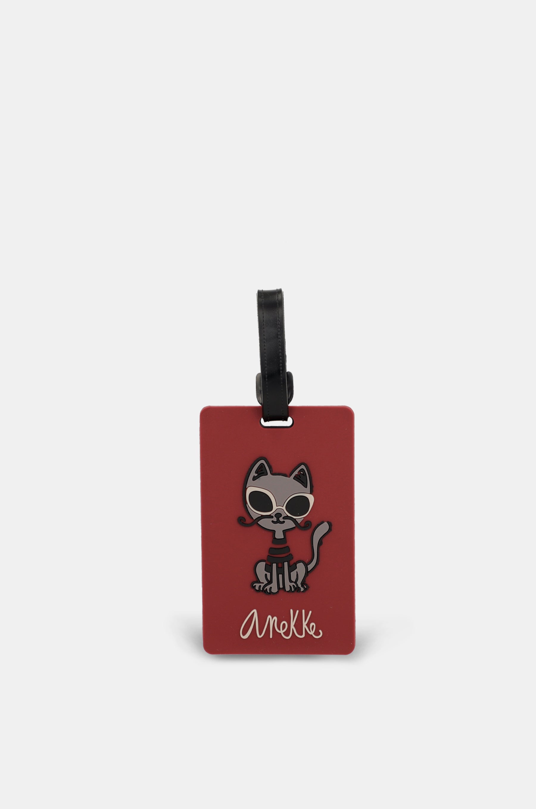 Mademoiselle luggage tag