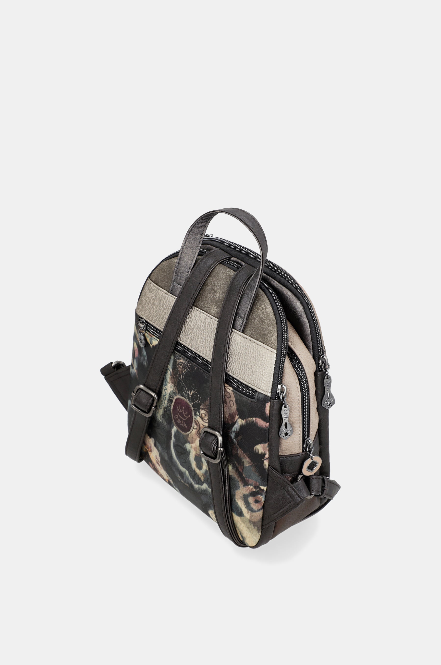 Real 3-compartment backpack