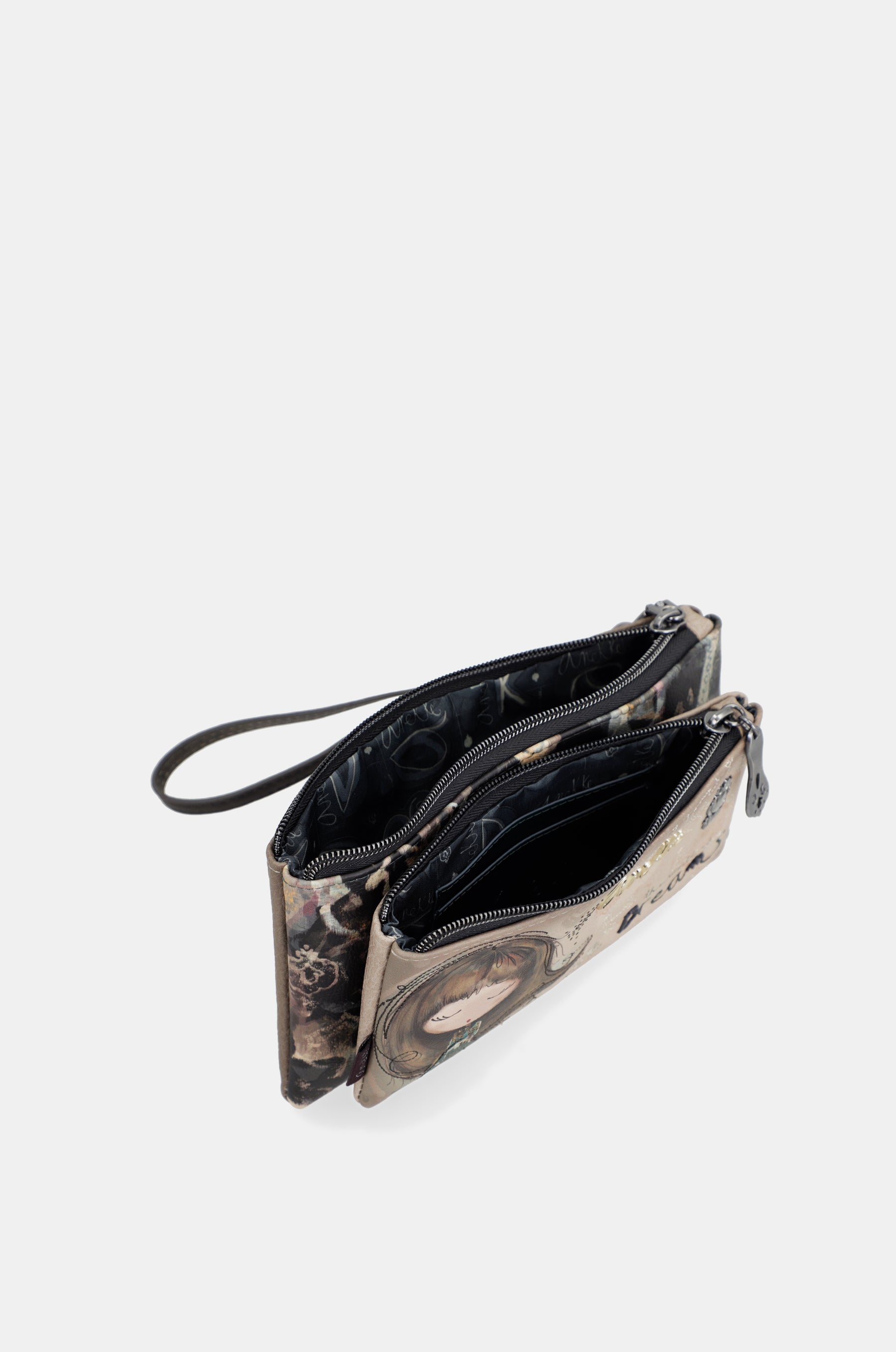 Real wallet and handbag