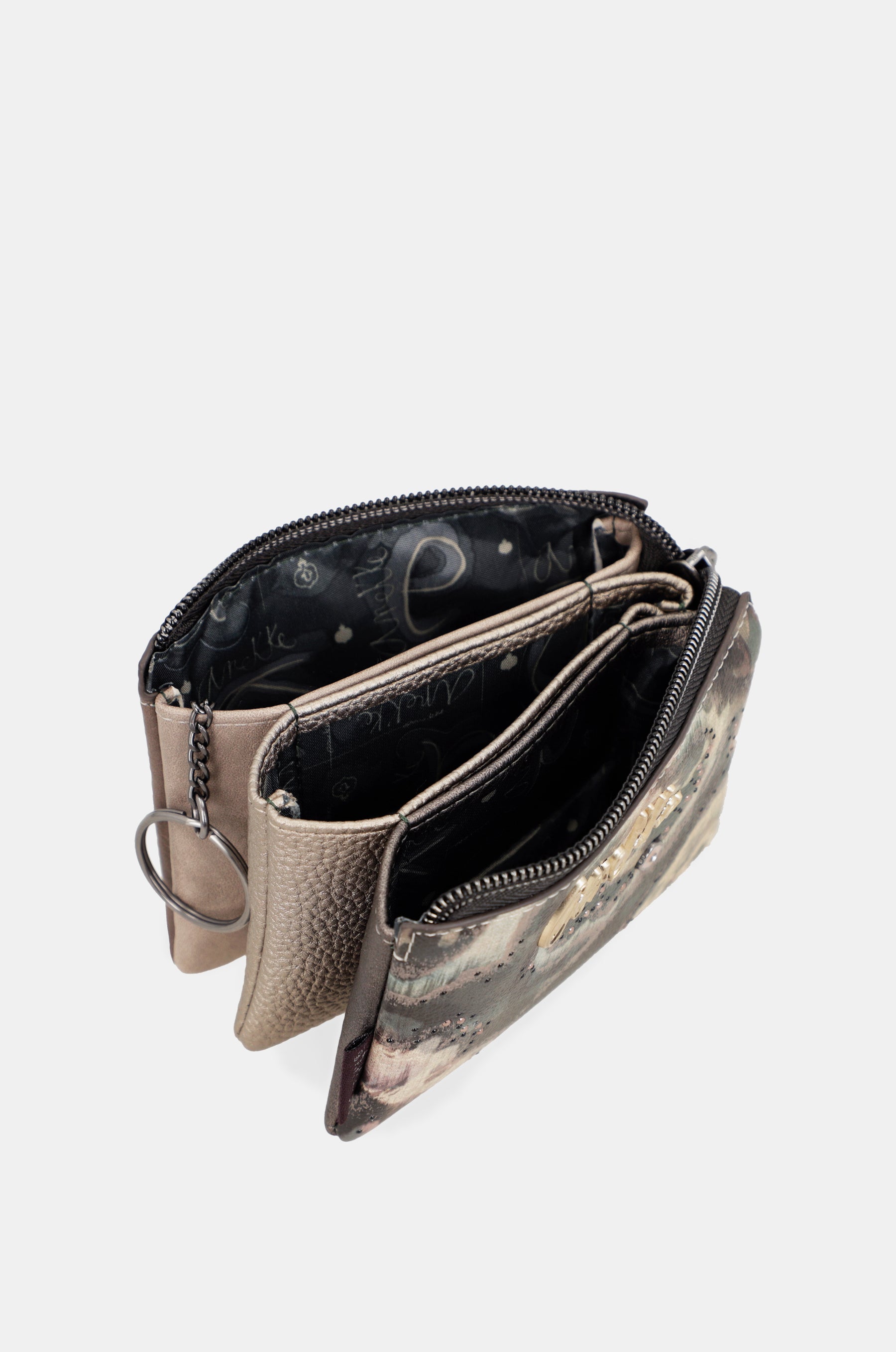 Manifesto 3-compartment coin purse