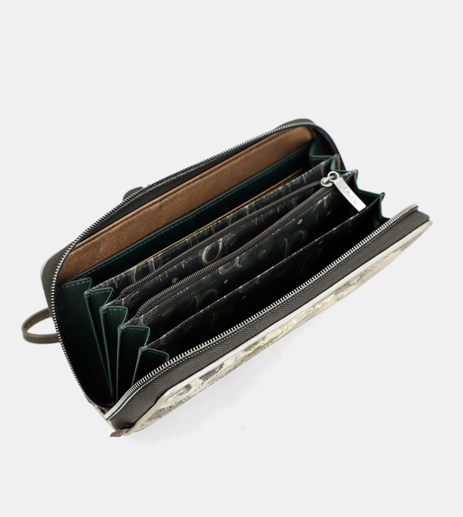 Manifesto large printed RFID wallet