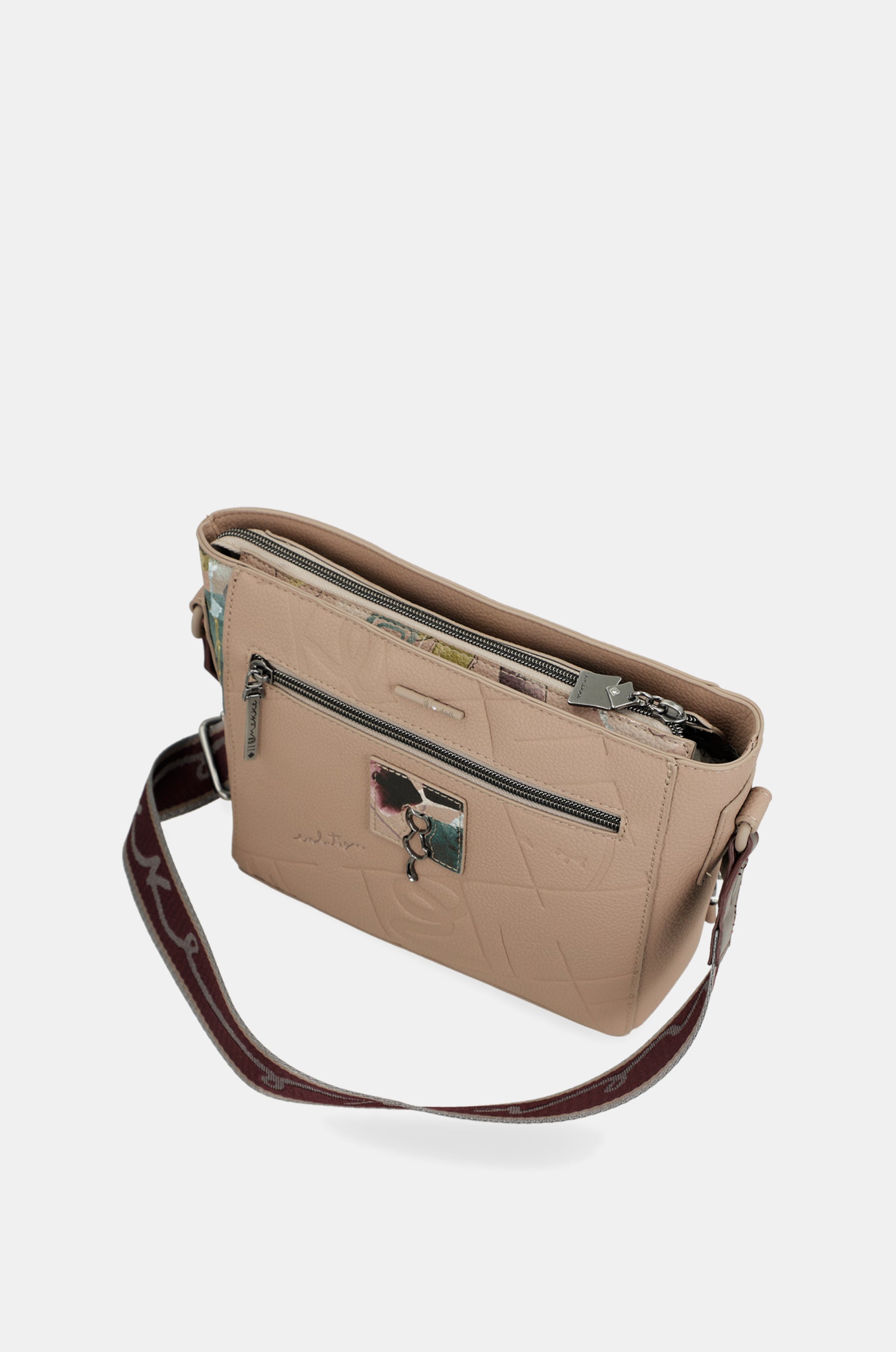 Evolution square crossbody bag
